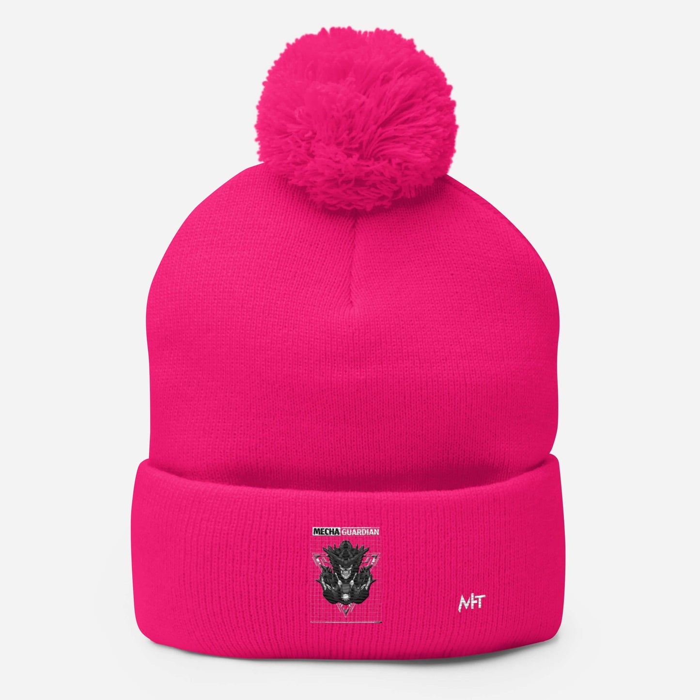 Mecha Guardian - Pom-Pom Beanie by DarkByteGear