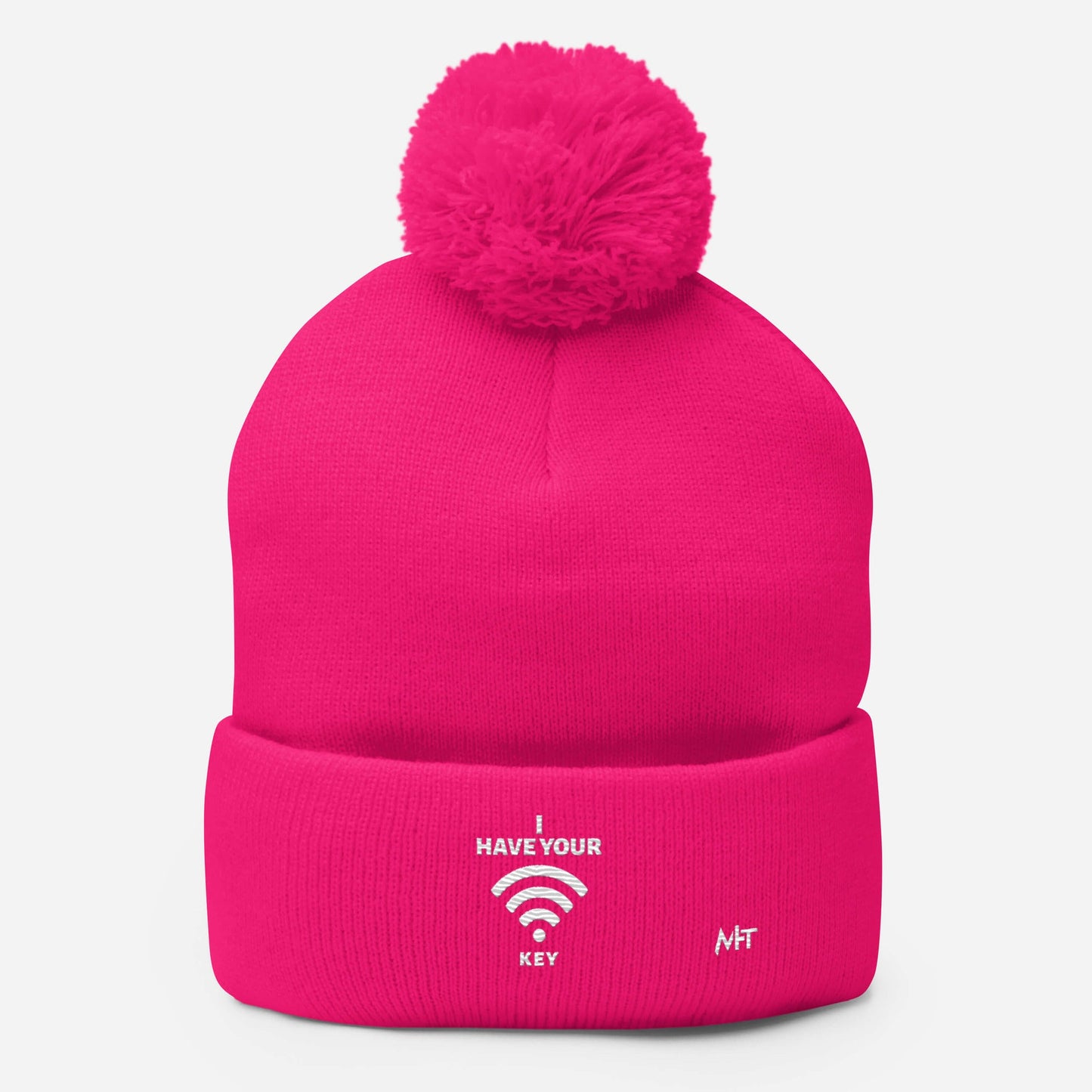 I have your Wi-Fi password - Pom-Pom Beanie by DarkByteGear