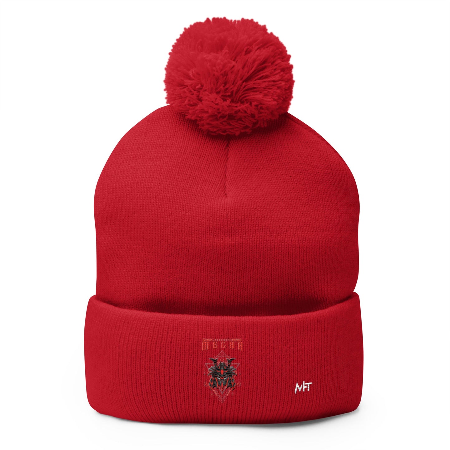 CyberWare Mecha - Pom-Pom Beanie by DarkByteGear