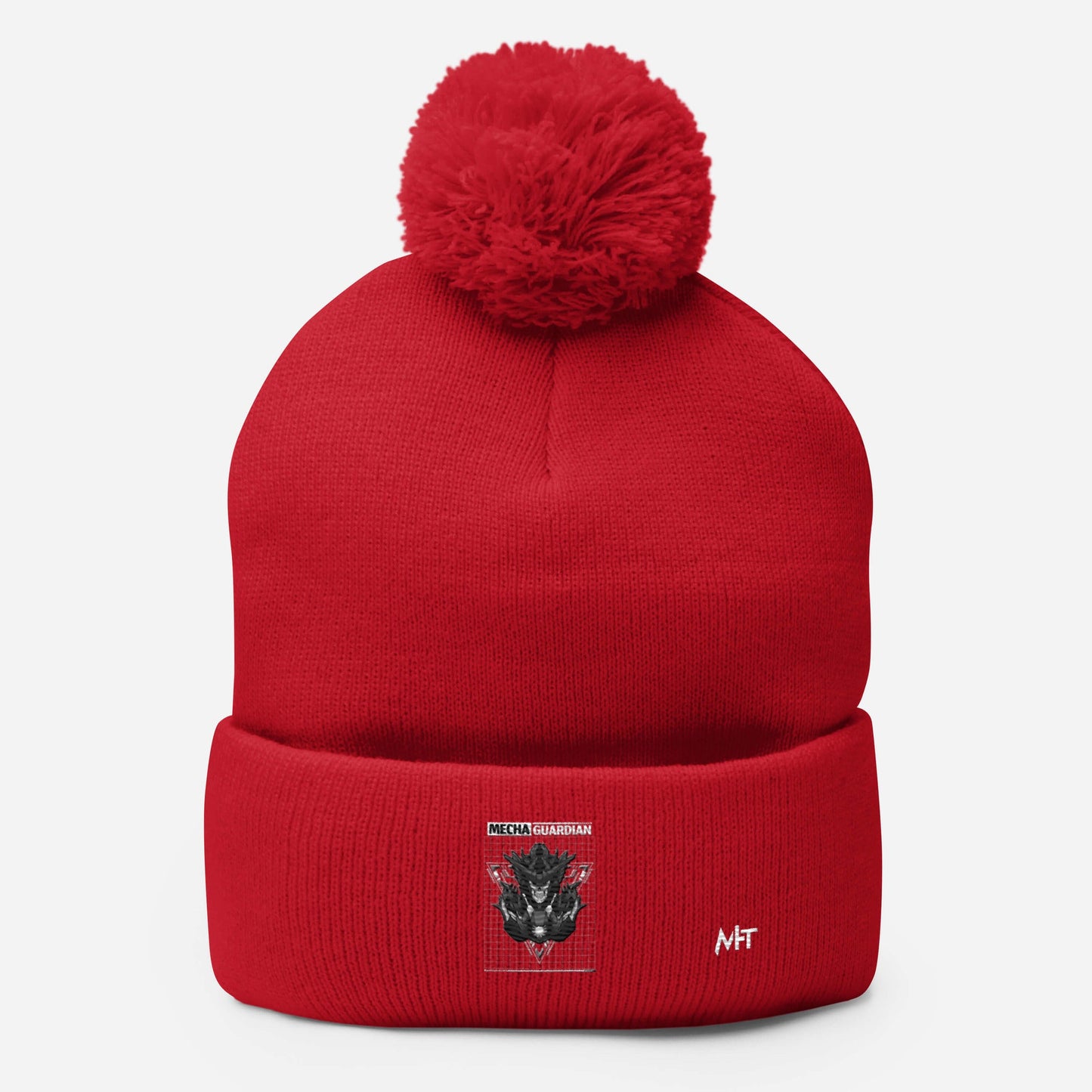 Mecha Guardian - Pom-Pom Beanie by DarkByteGear