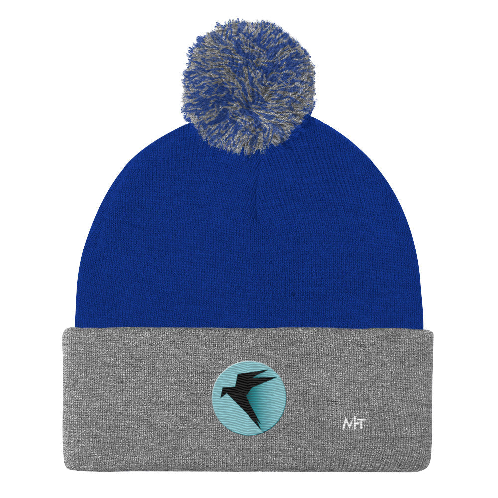 Parrot OS - The operating system for Hackers - Pom-Pom Beanie by DarkByteGear