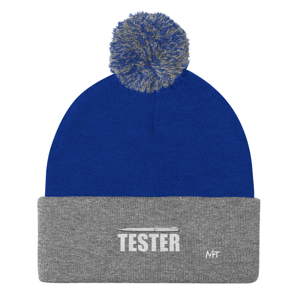 Pentester V2 - Pom-Pom Beanie by DarkByteGear