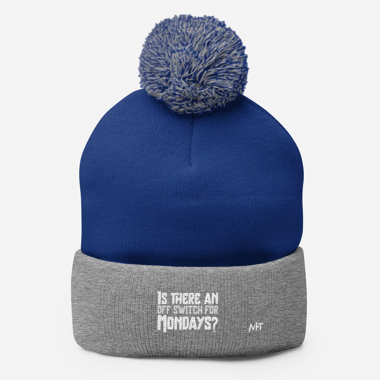 Is there an OFF switch for Mondays? - Pom-Pom Beanie by DarkByteGear