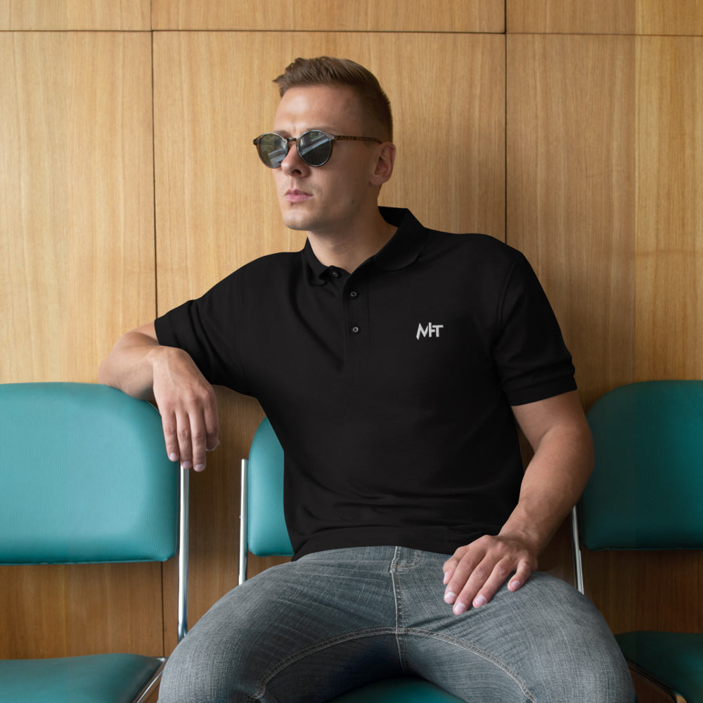 MHT - Men's Premium Polo (embroidered ) by DarkByteGear