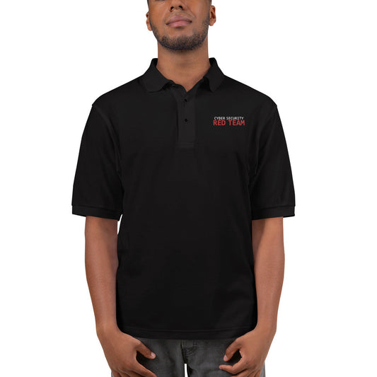 Cyber Security Red Team - Men's Premium Polo by DarkByteGear
