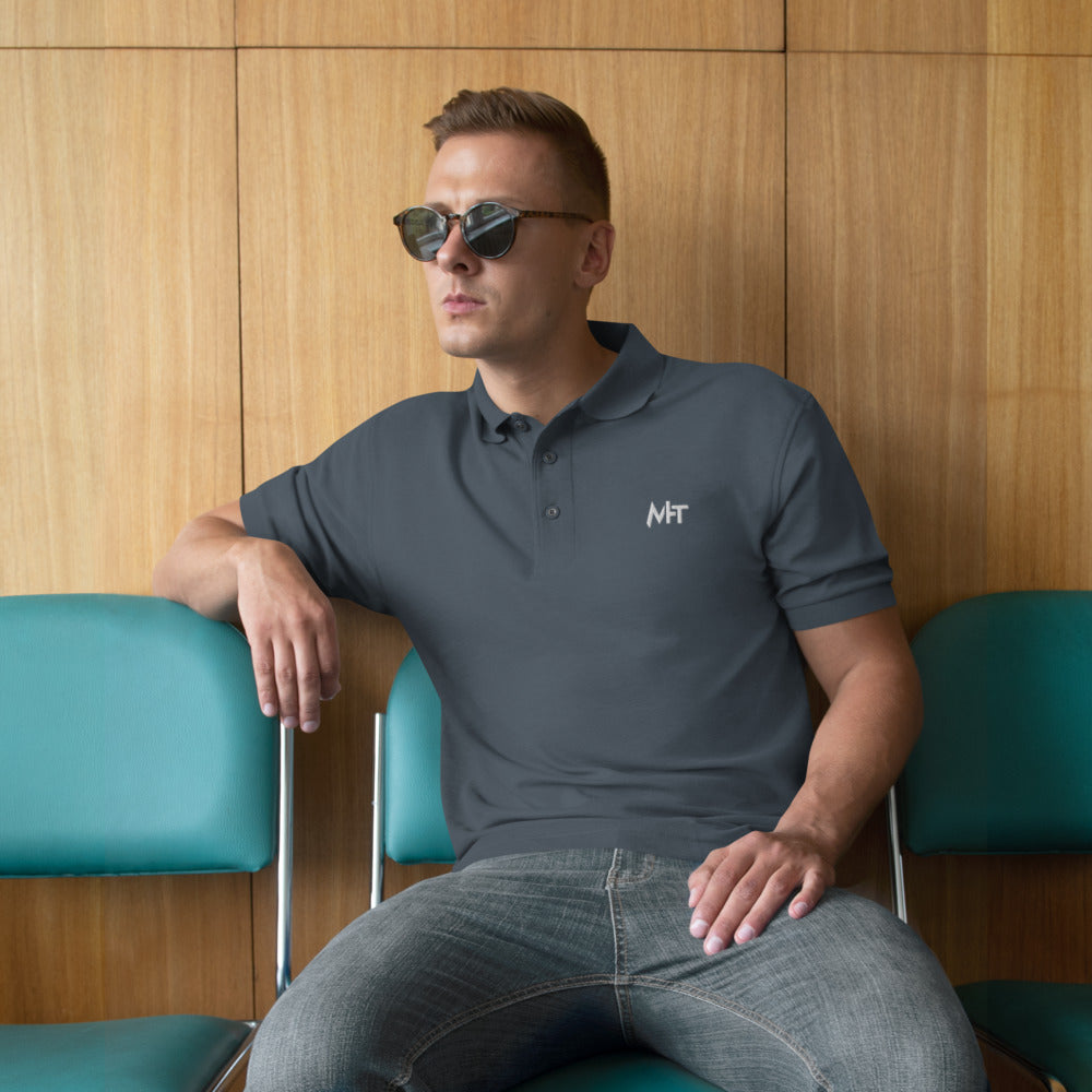 MHT - Men's Premium Polo (embroidered ) by DarkByteGear
