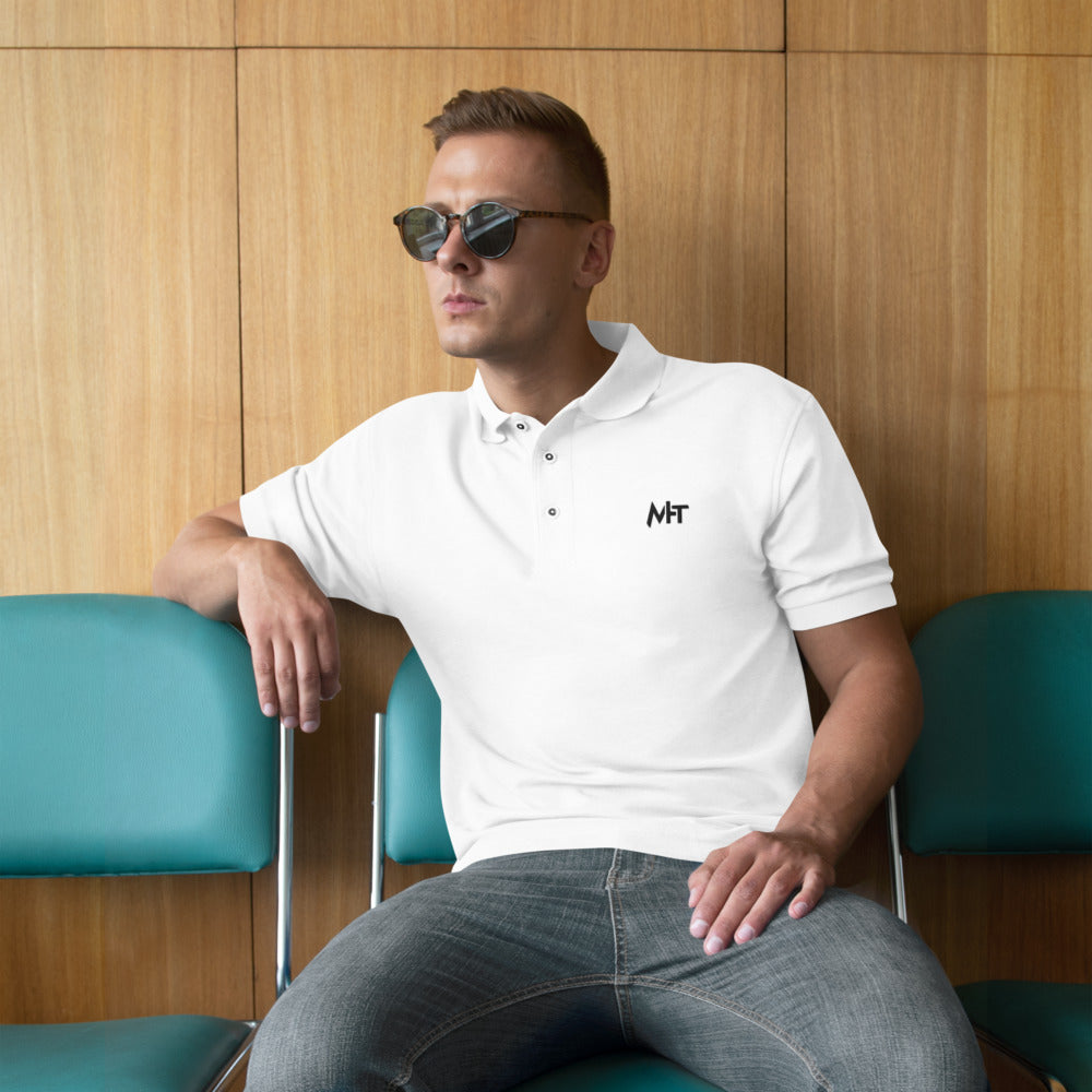 MHT - Men's Premium Polo (embroidered ) by DarkByteGear