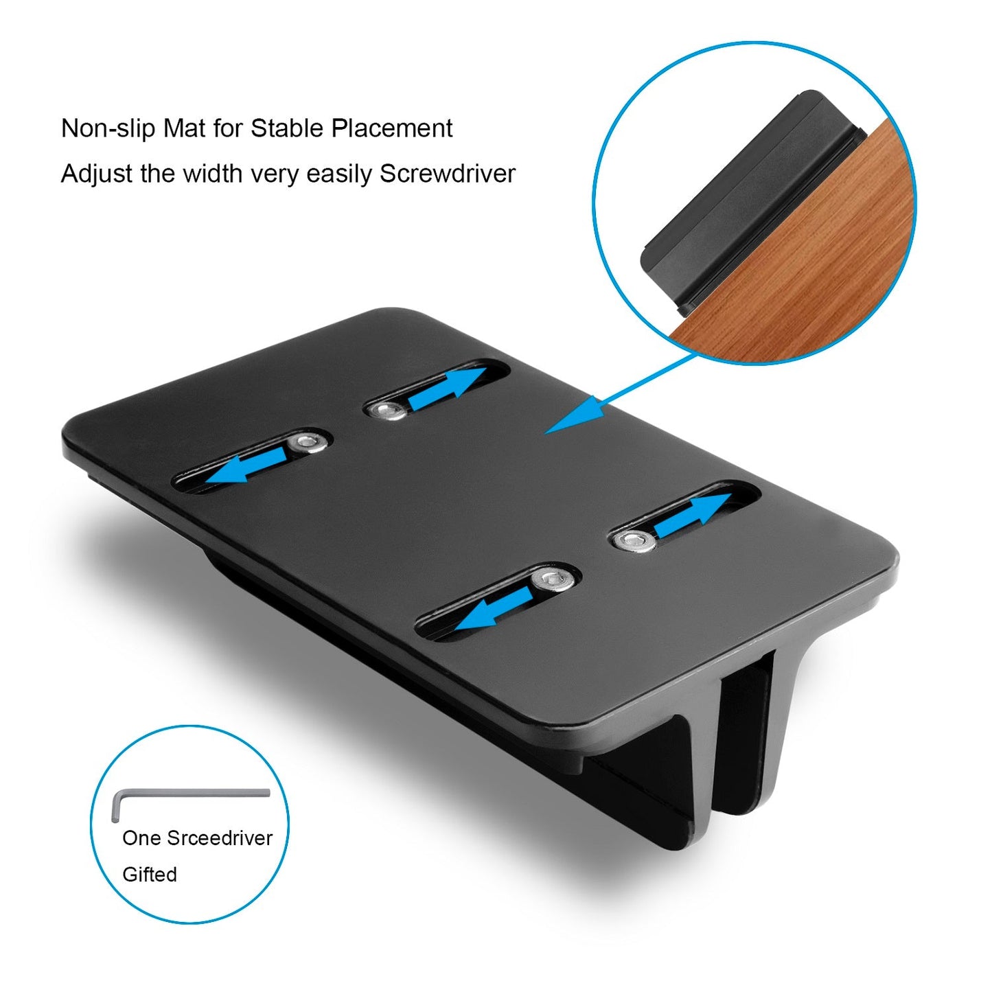 Vertical Laptop Stand for Macbook Air Pro 13 / 15 by DarkByteGear