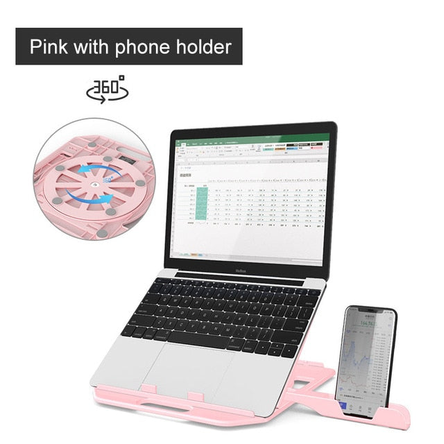 Height Adjustment Laptop Stand by DarkByteGear