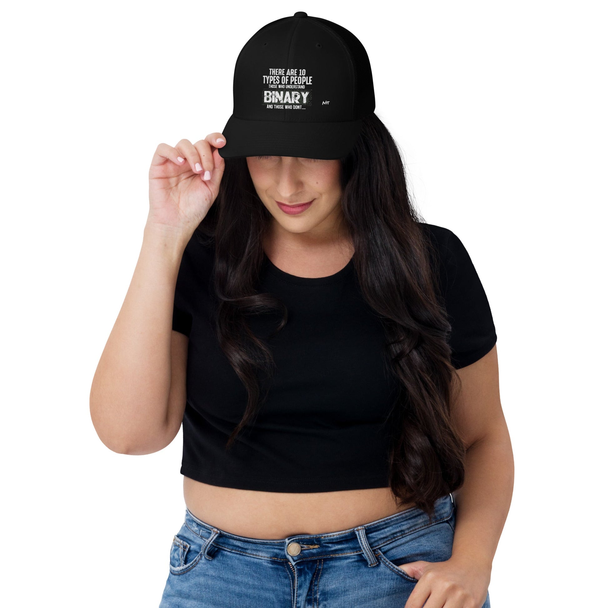 There are 10 types of people - Trucker Cap by DarkByteGear