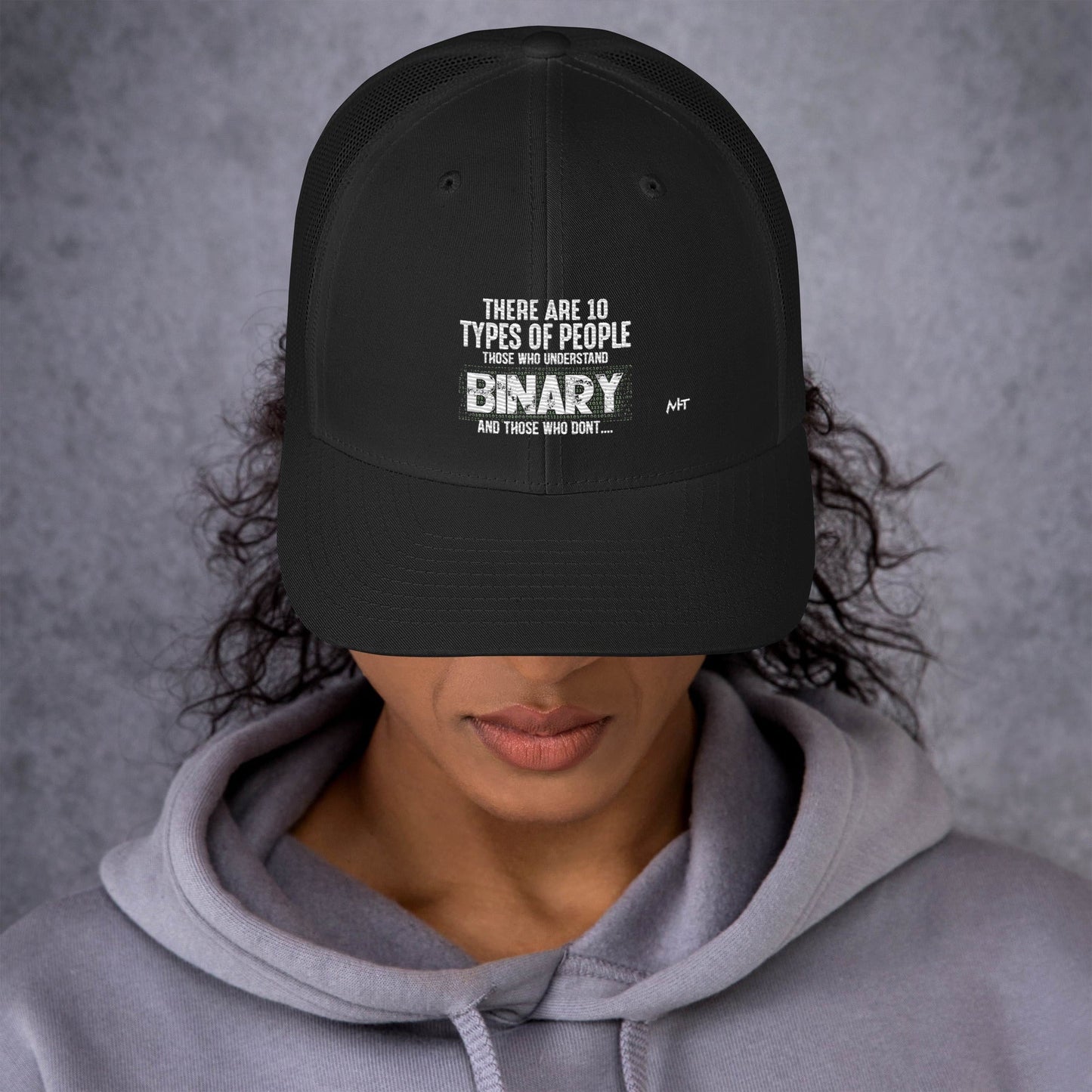 There are 10 types of people - Trucker Cap by DarkByteGear