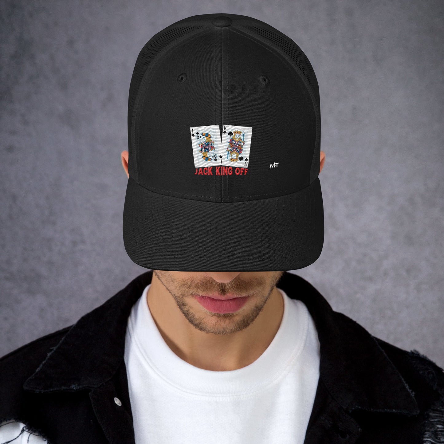 Jack King Off - Trucker Cap by DarkByteGear