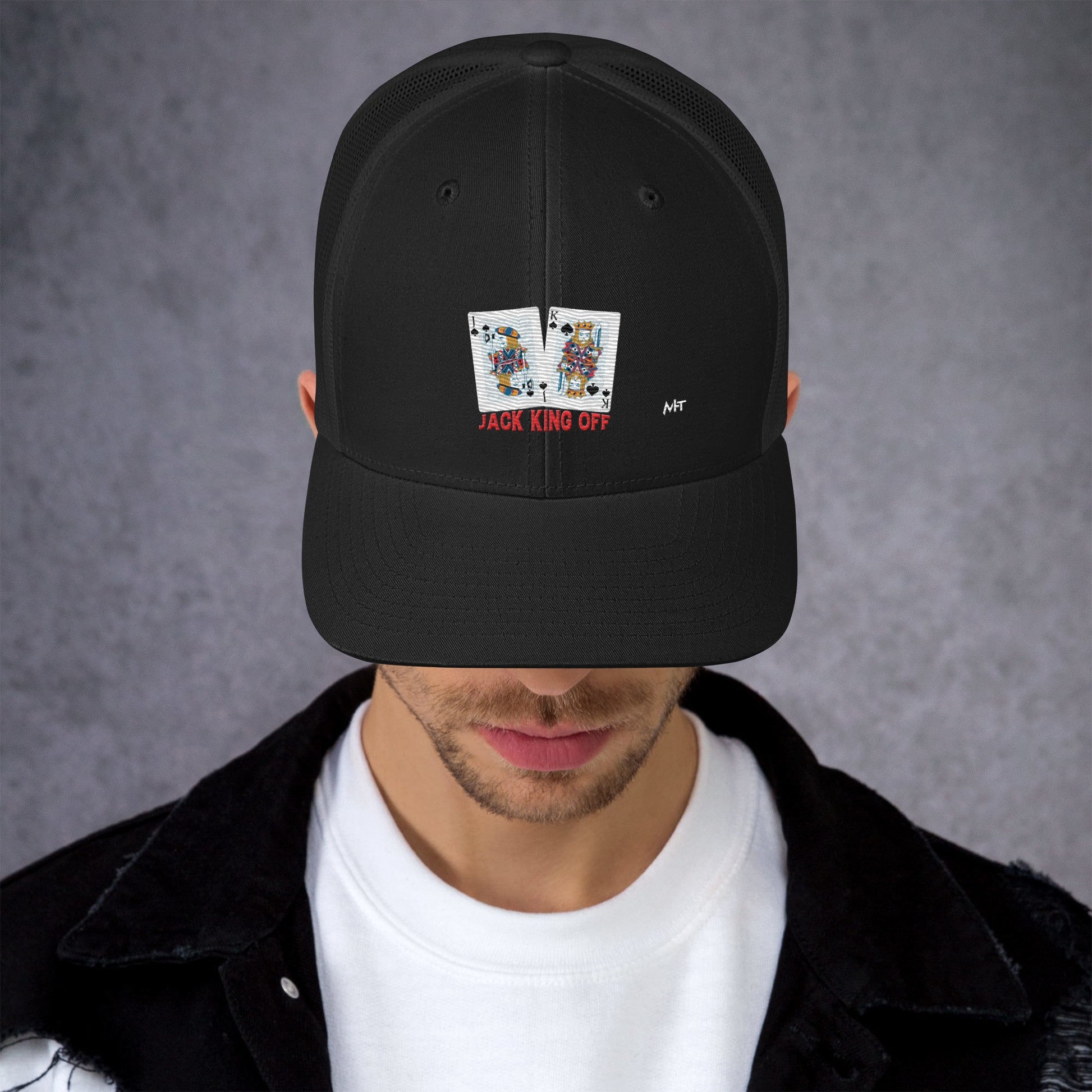Jack King Off - Trucker Cap by DarkByteGear