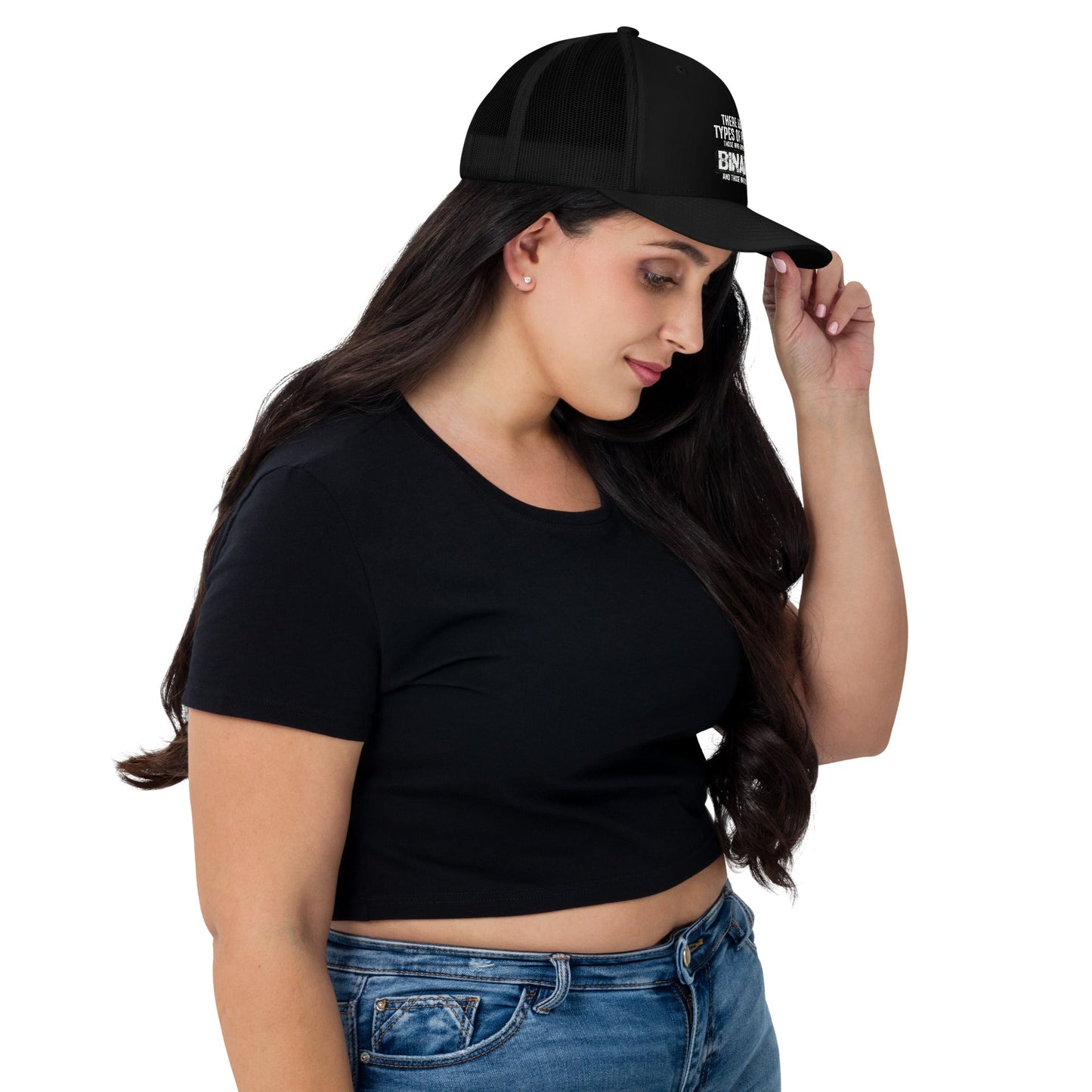 There are 10 types of people - Trucker Cap by DarkByteGear
