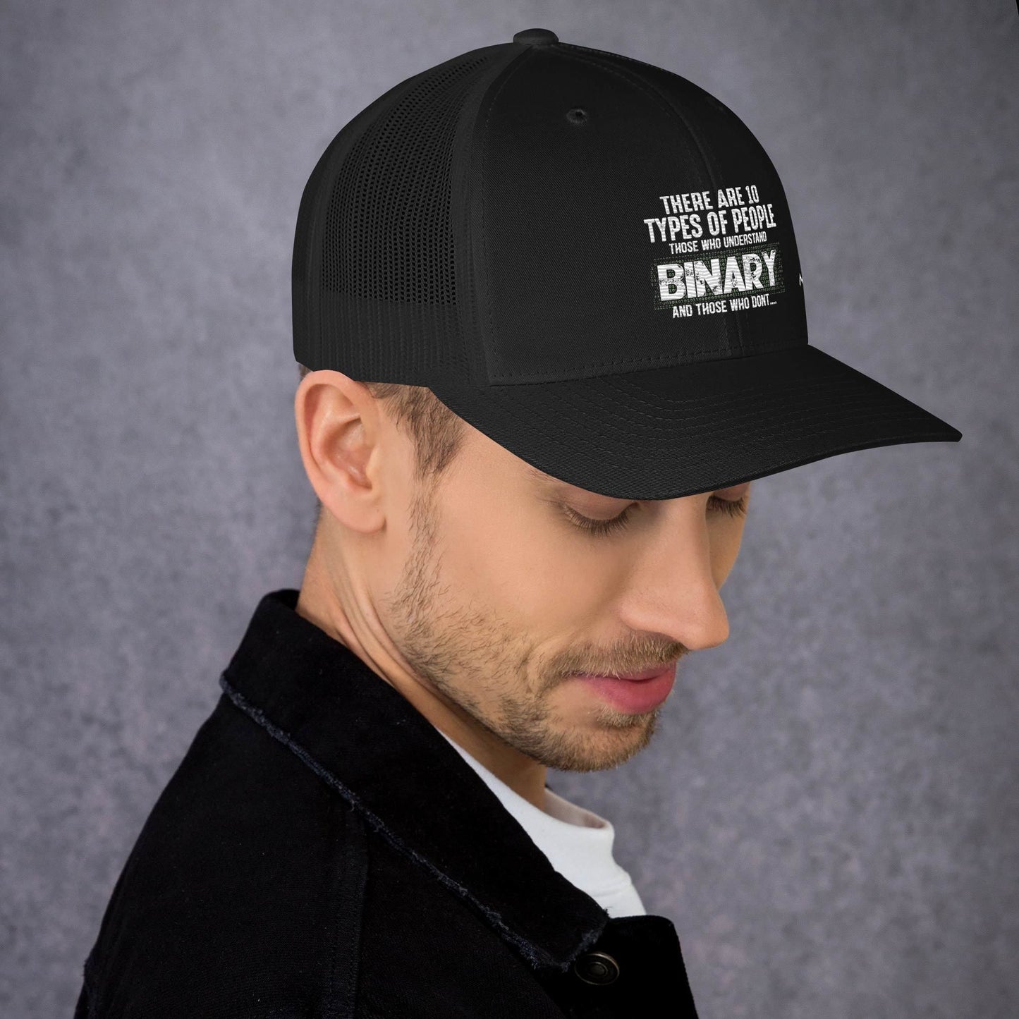 There are 10 types of people - Trucker Cap by DarkByteGear