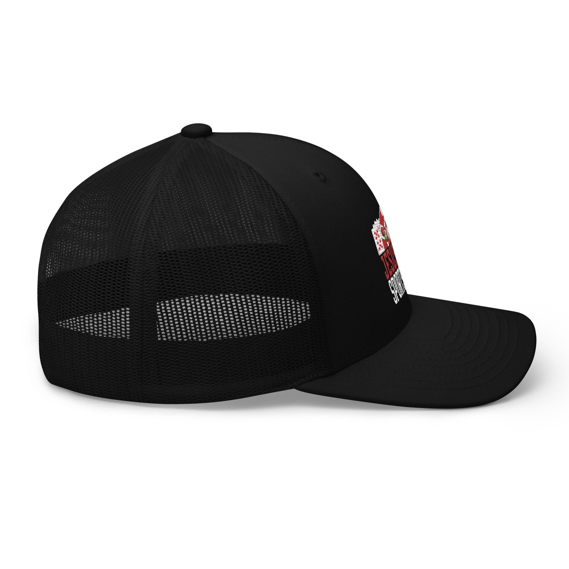 Jesus Loves Sports Betting - Trucker Cap by DarkByteGear