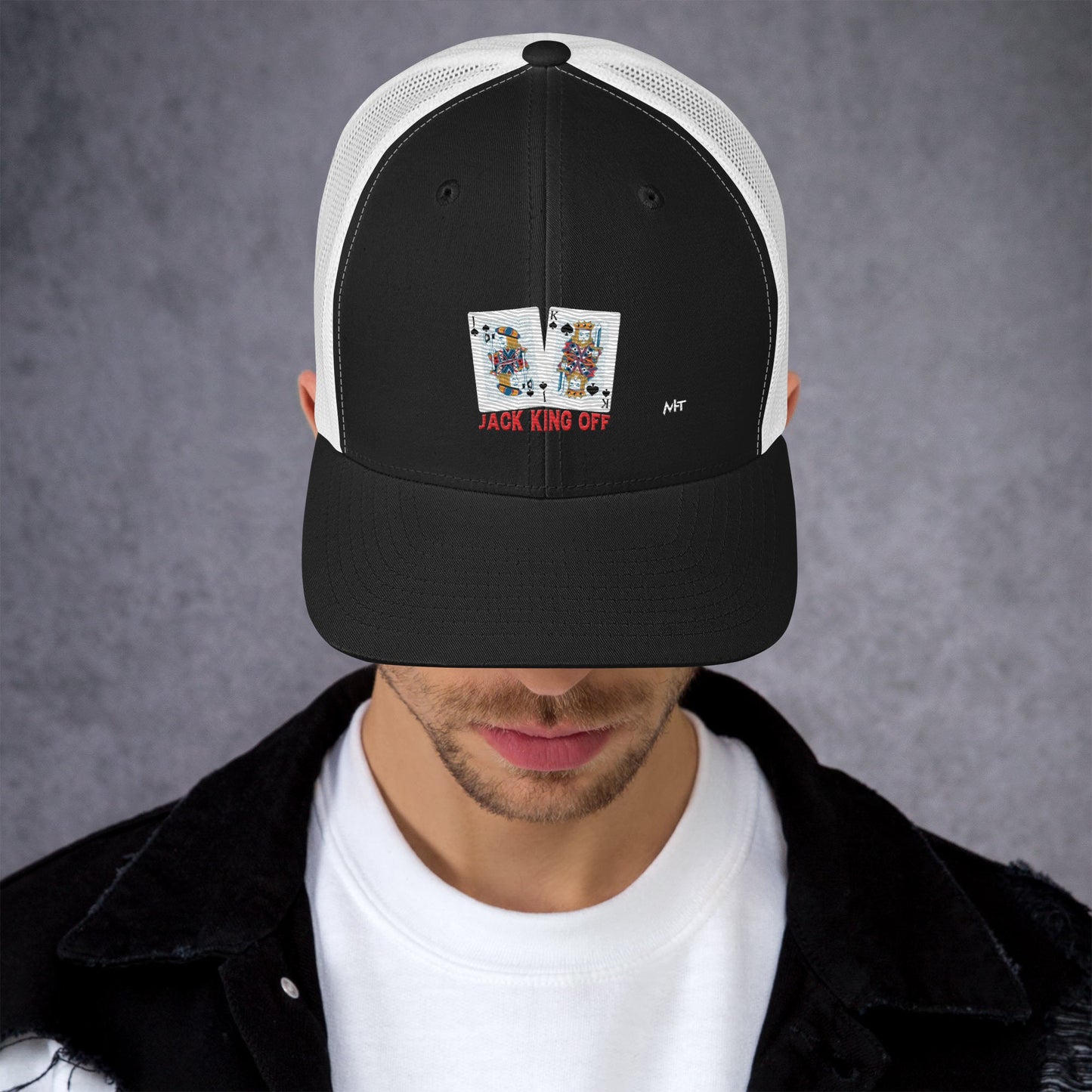 Jack King Off - Trucker Cap by DarkByteGear