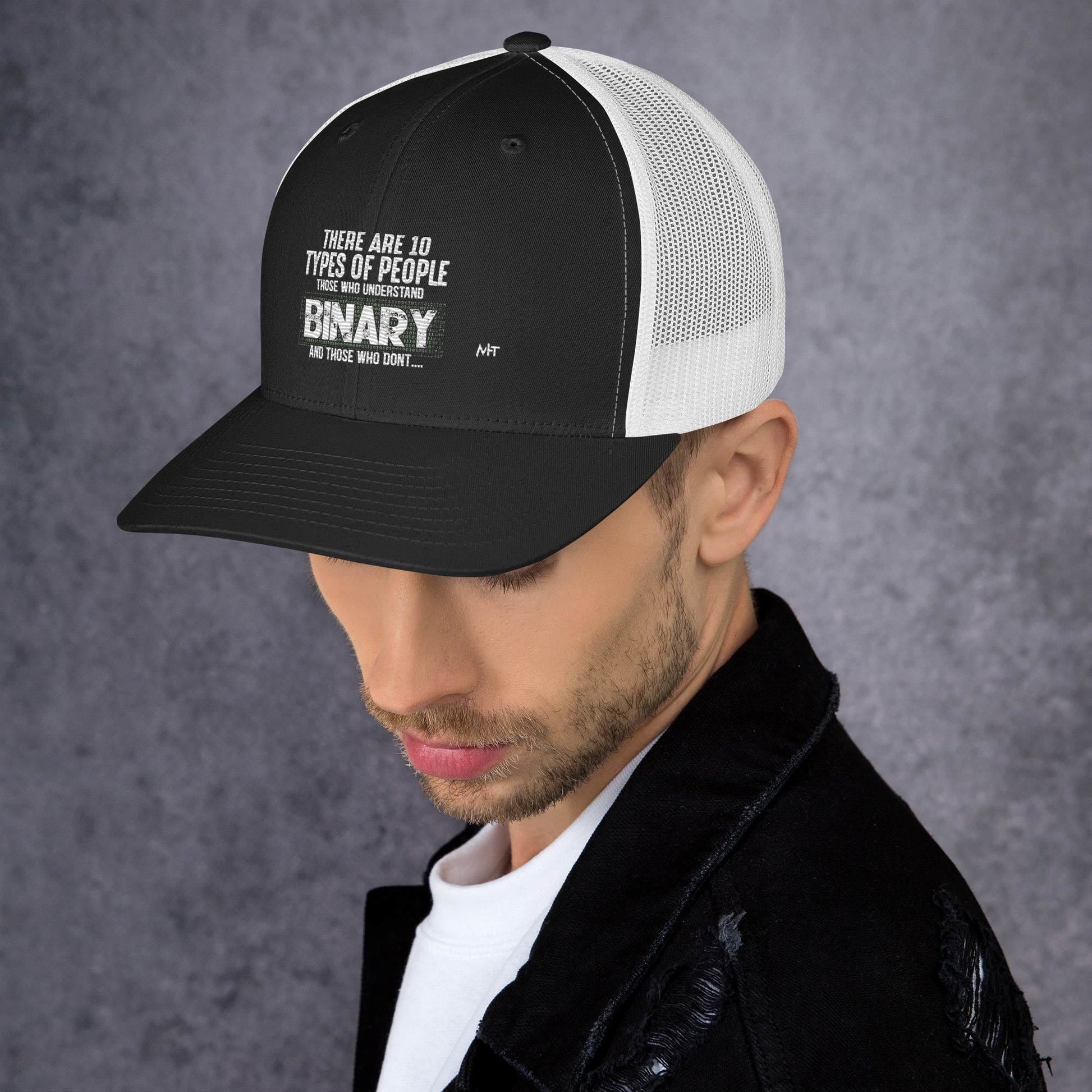 There are 10 types of people - Trucker Cap by DarkByteGear