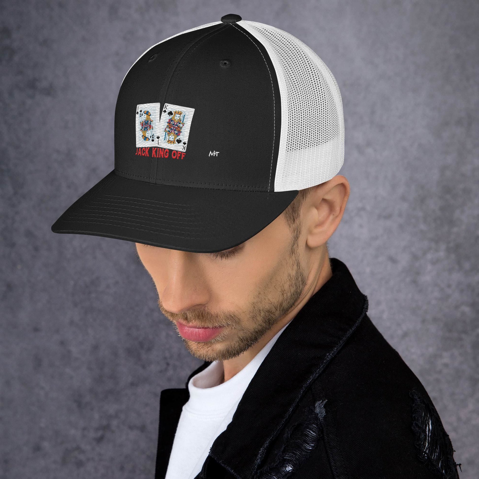 Jack King Off - Trucker Cap by DarkByteGear