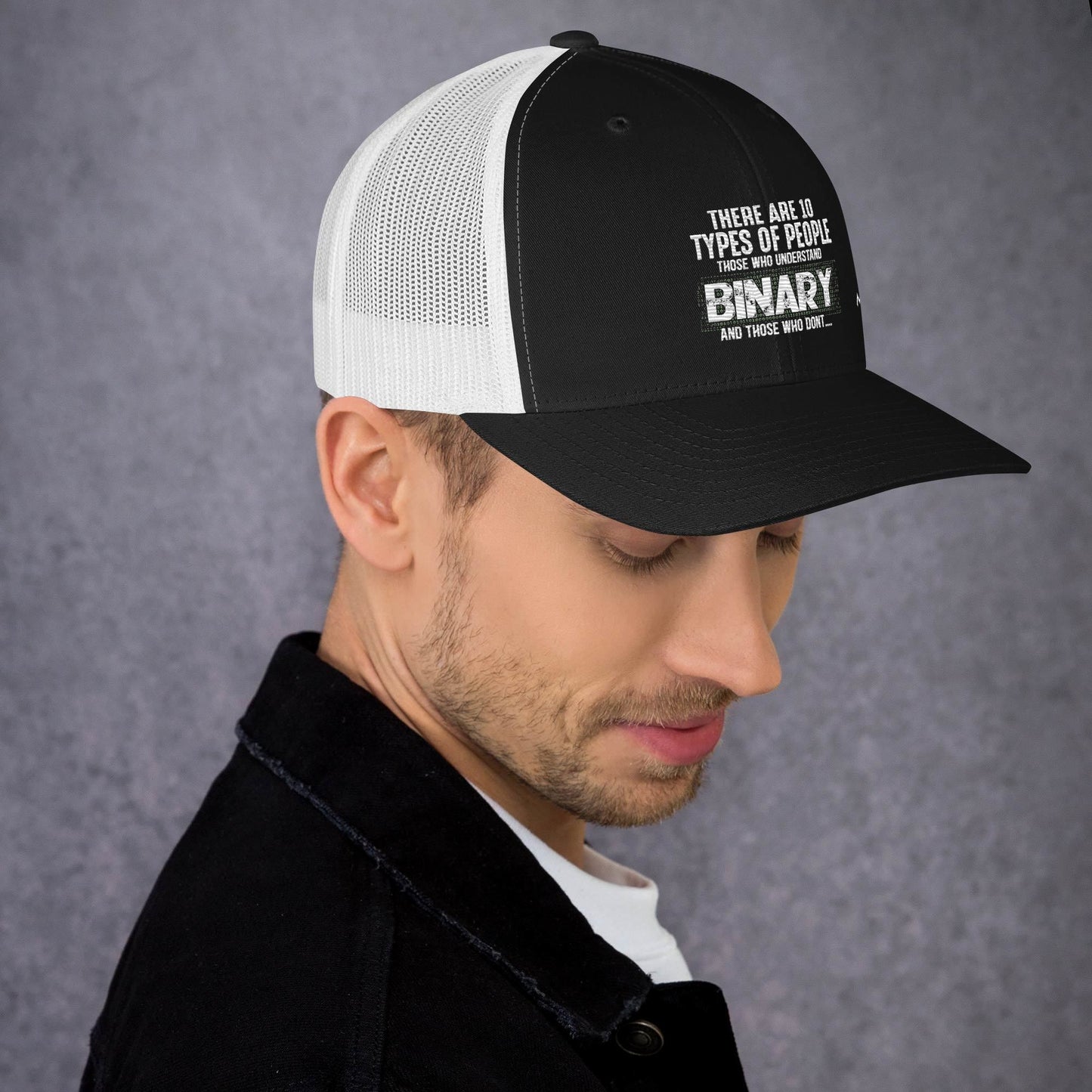 There are 10 types of people - Trucker Cap by DarkByteGear