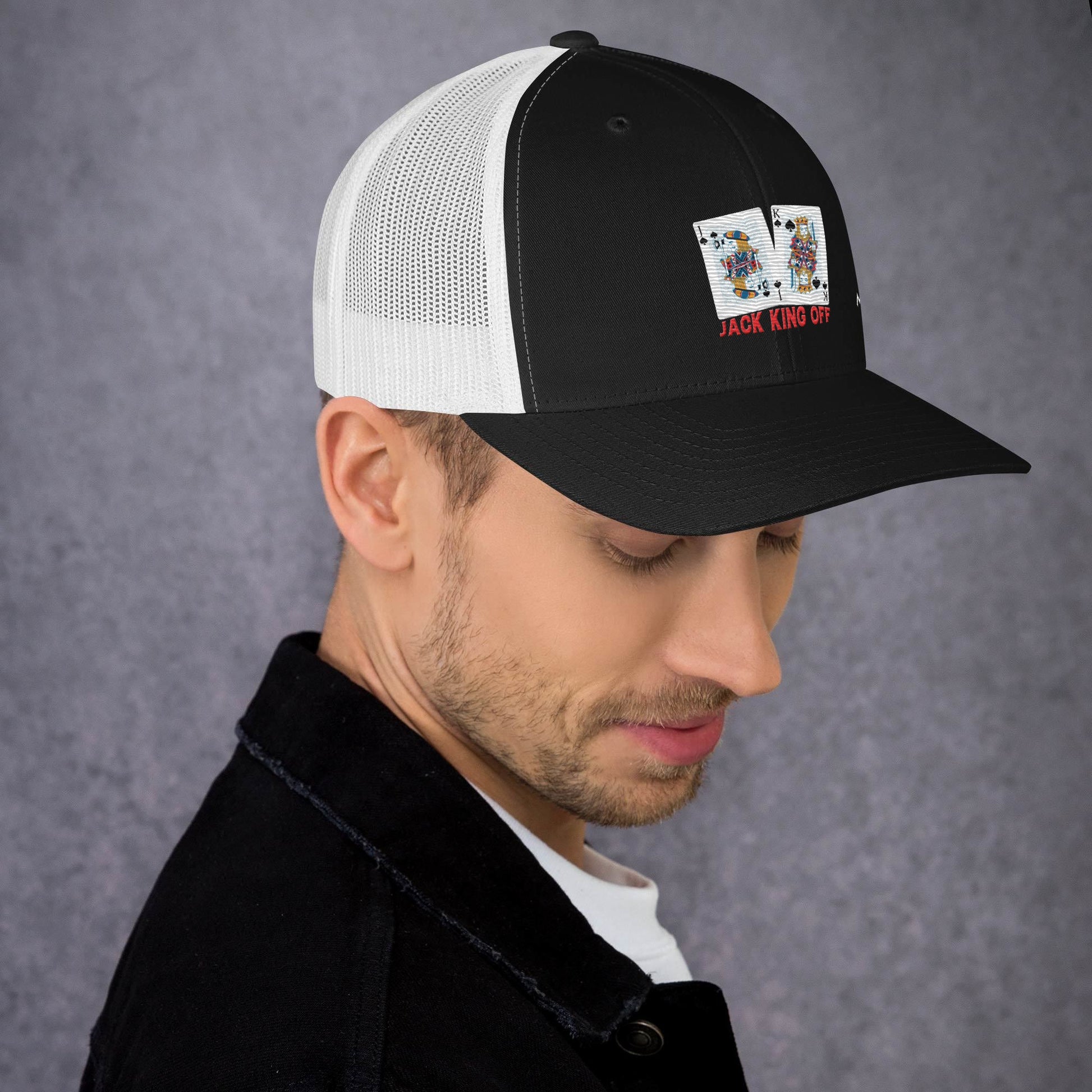 Jack King Off - Trucker Cap by DarkByteGear