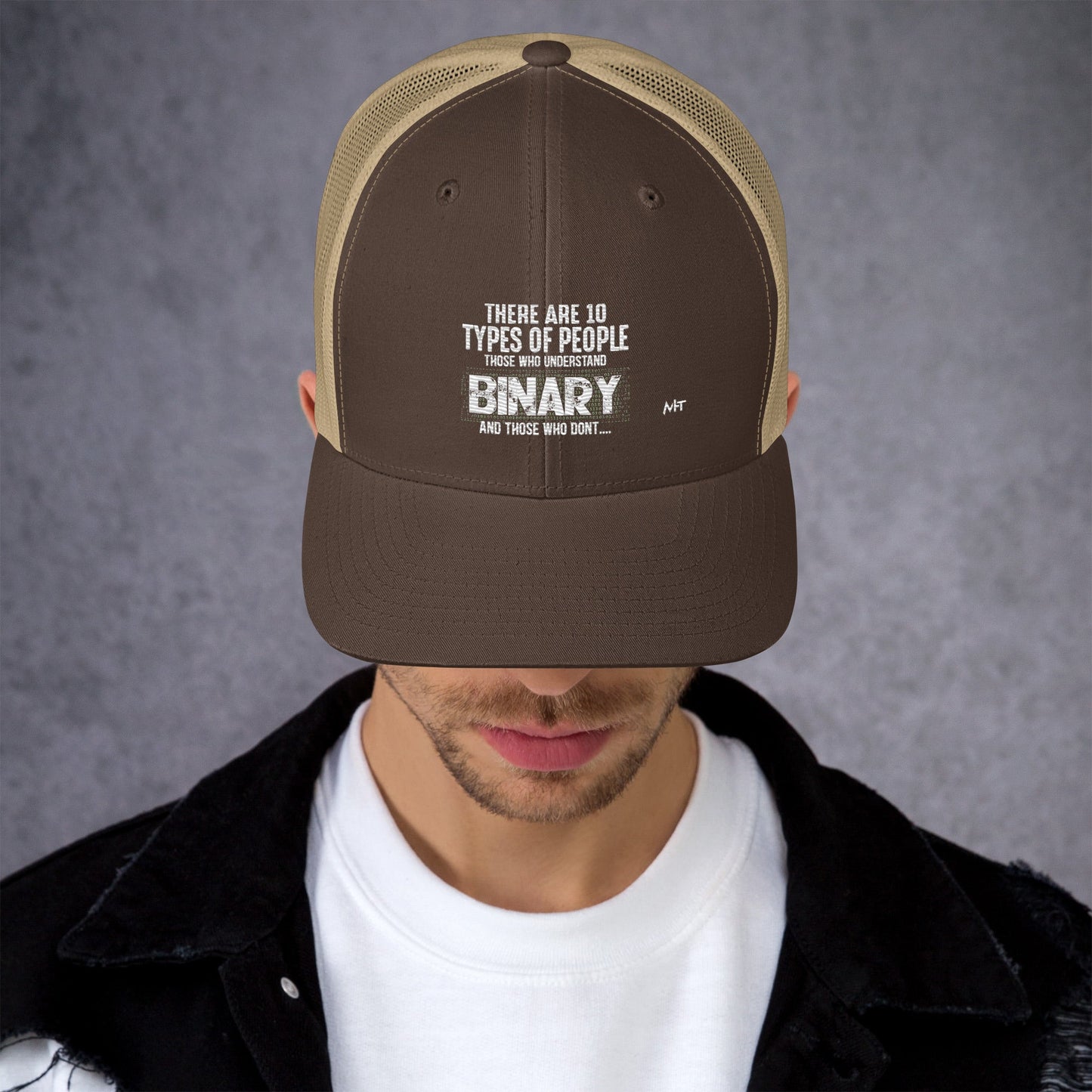 There are 10 types of people - Trucker Cap by DarkByteGear