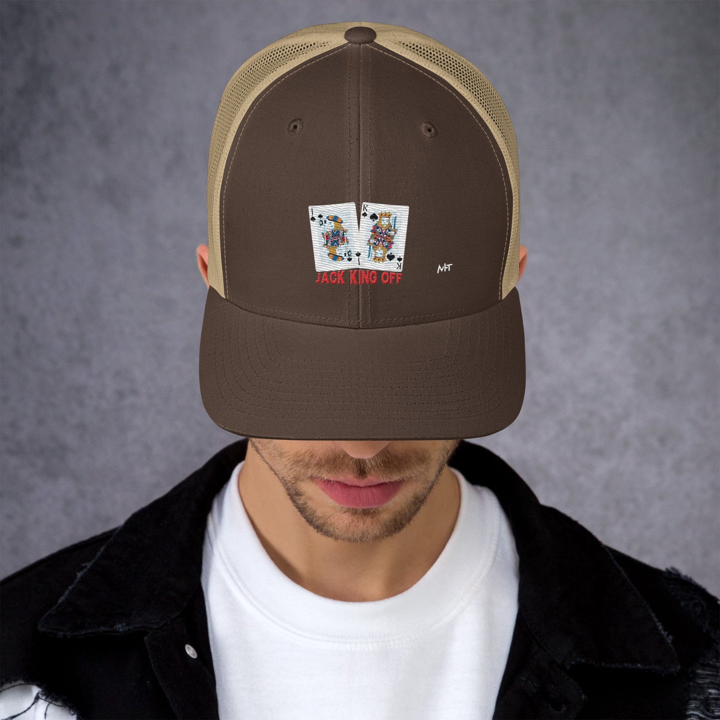 Jack King Off - Trucker Cap by DarkByteGear