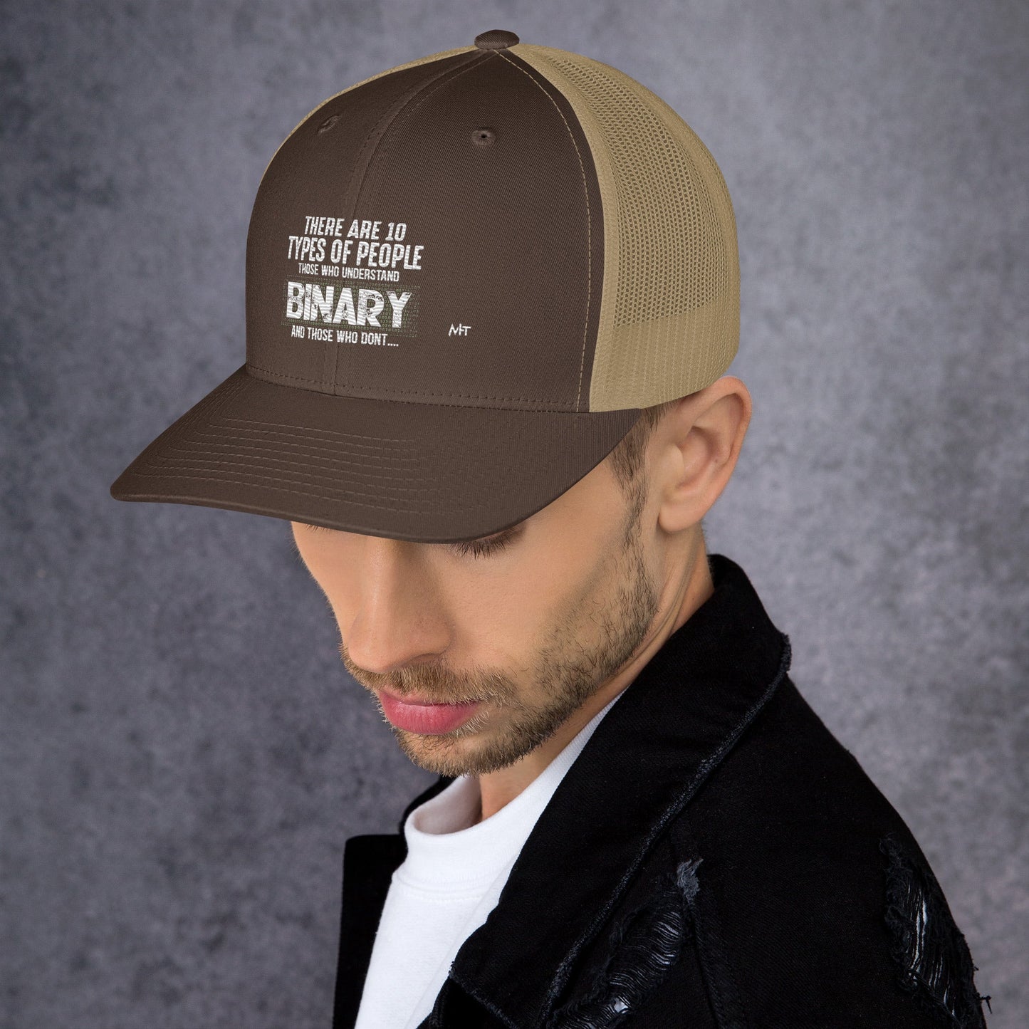 There are 10 types of people - Trucker Cap by DarkByteGear