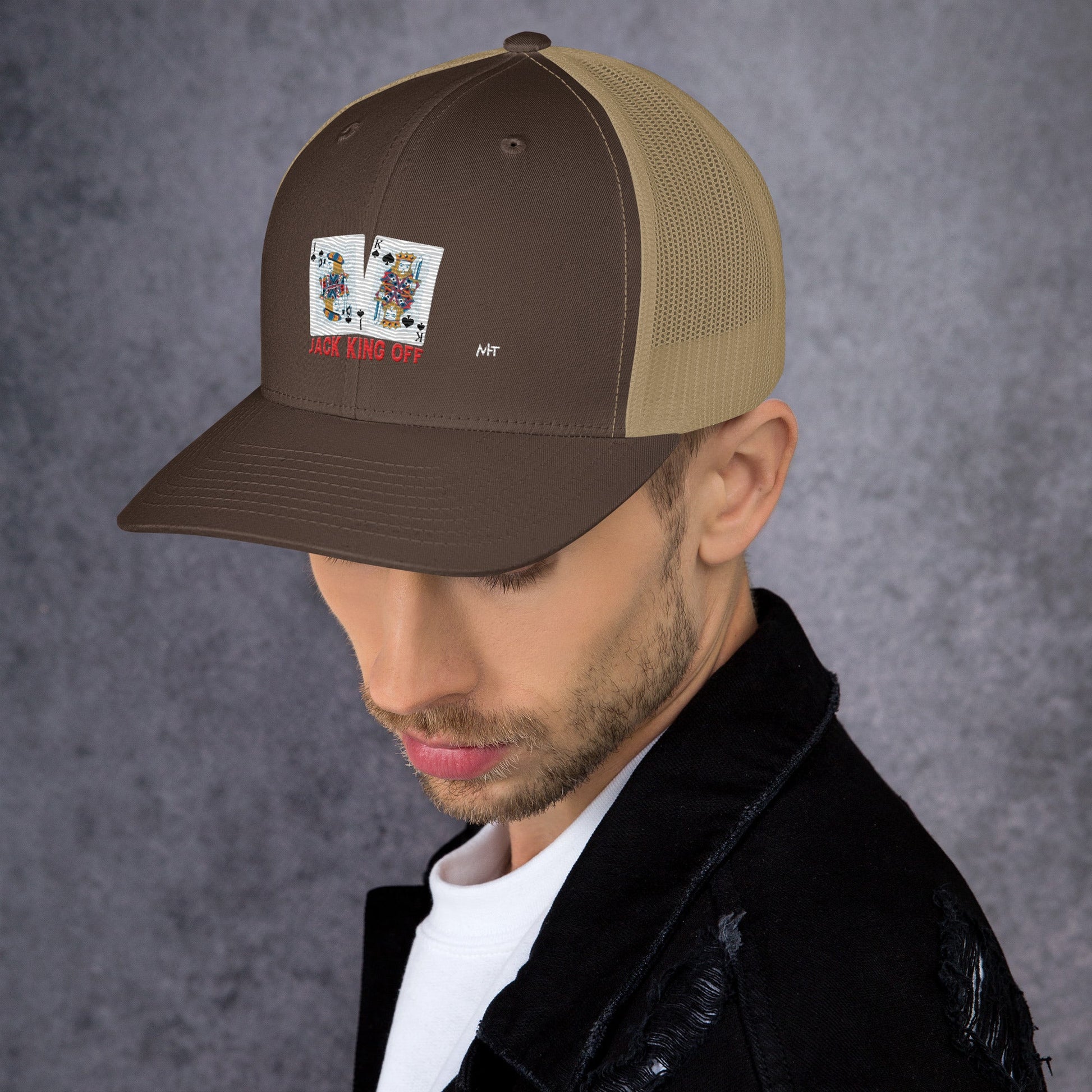 Jack King Off - Trucker Cap by DarkByteGear