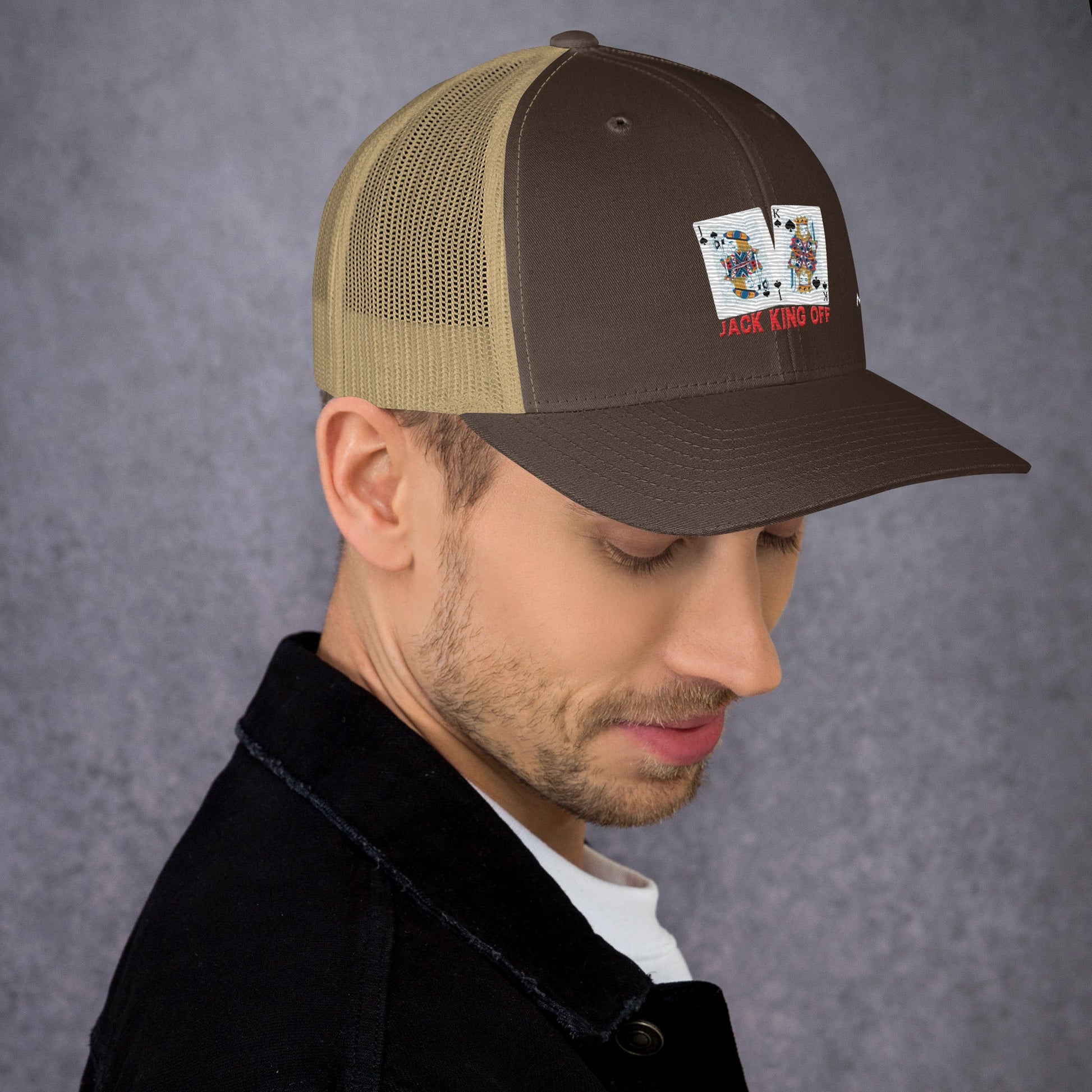 Jack King Off - Trucker Cap by DarkByteGear