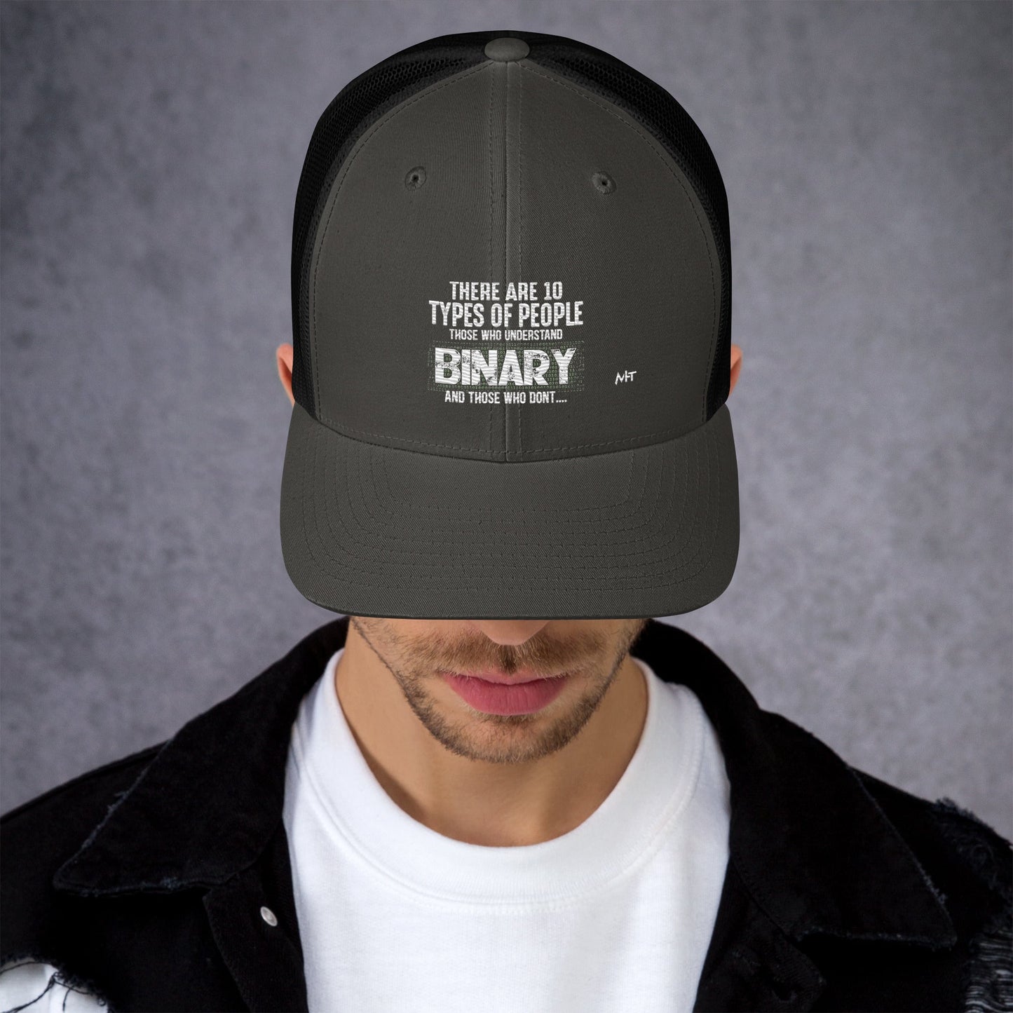 There are 10 types of people - Trucker Cap by DarkByteGear