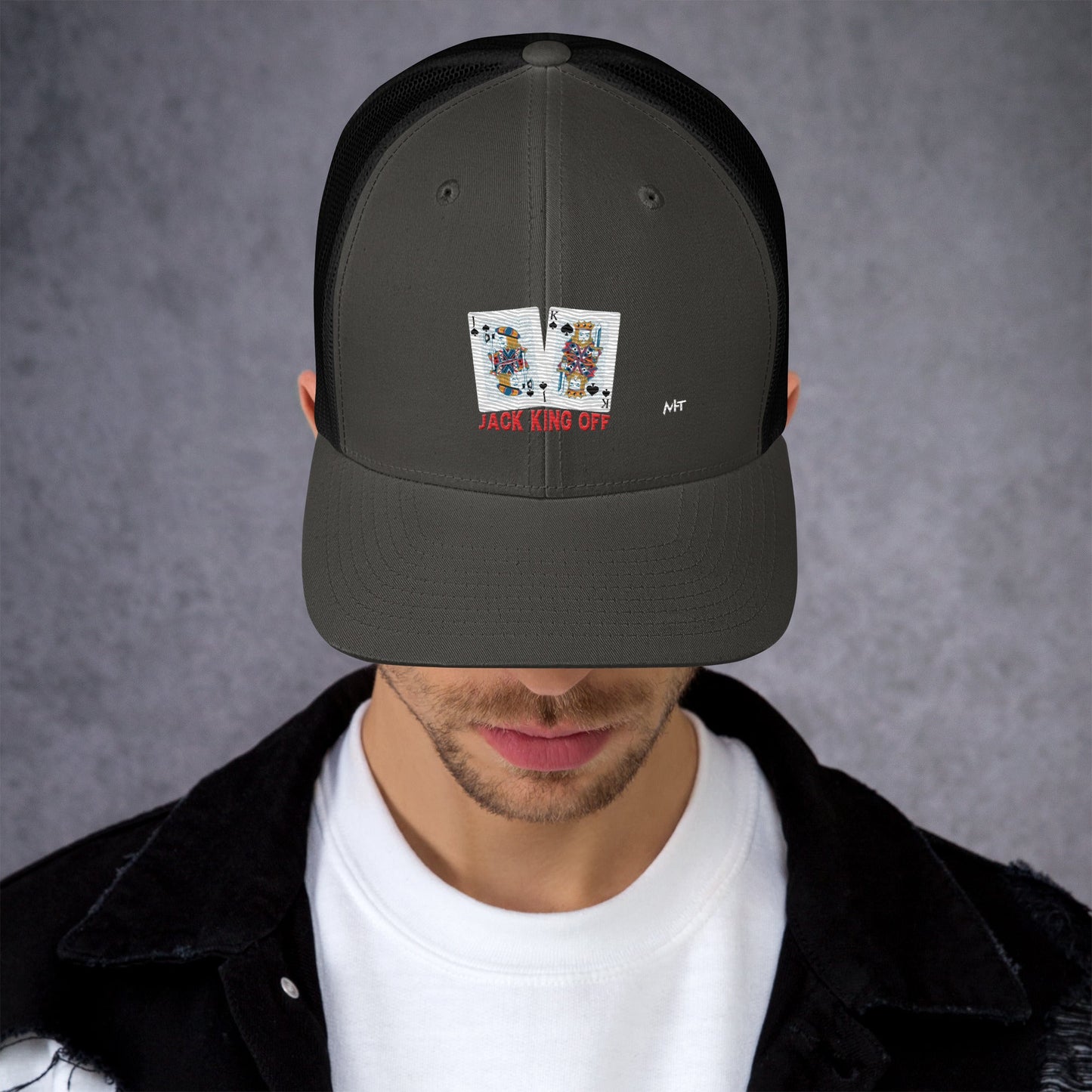 Jack King Off - Trucker Cap by DarkByteGear
