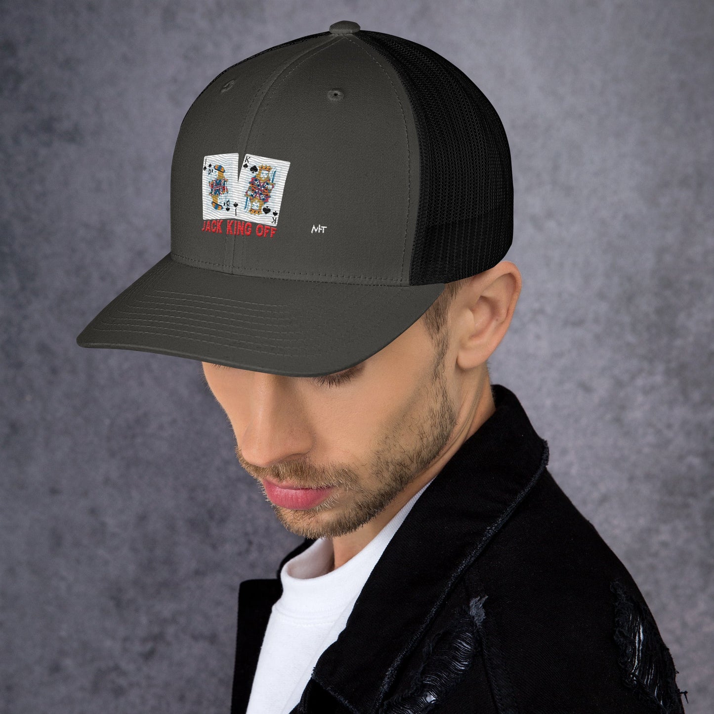 Jack King Off - Trucker Cap by DarkByteGear