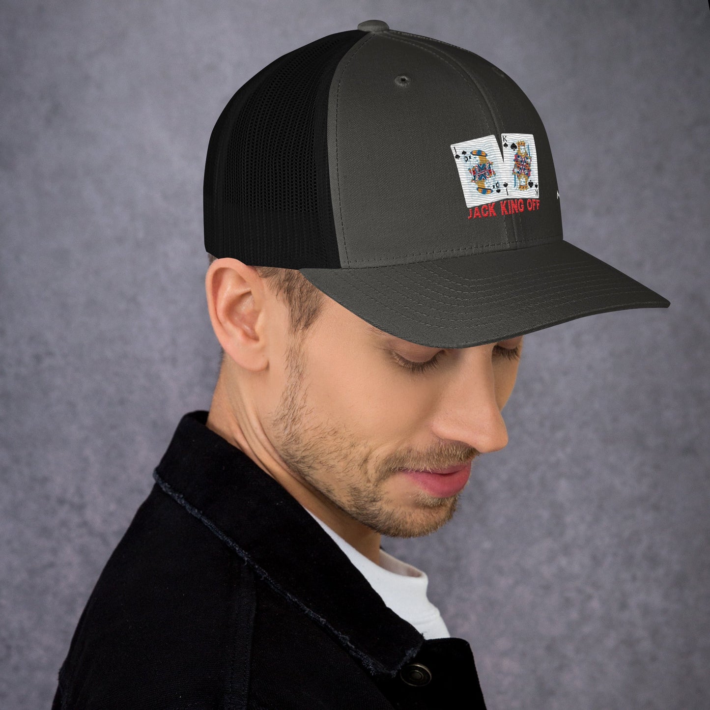 Jack King Off - Trucker Cap by DarkByteGear