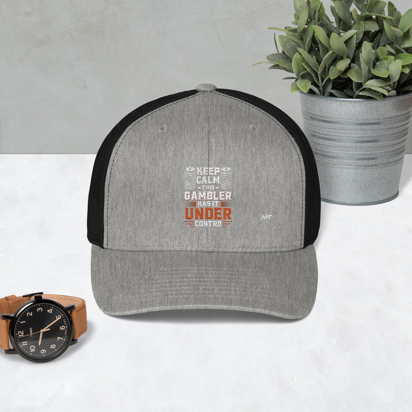 Keep Calm: This Gambler Has it under Control - Trucker Cap by DarkByteGear