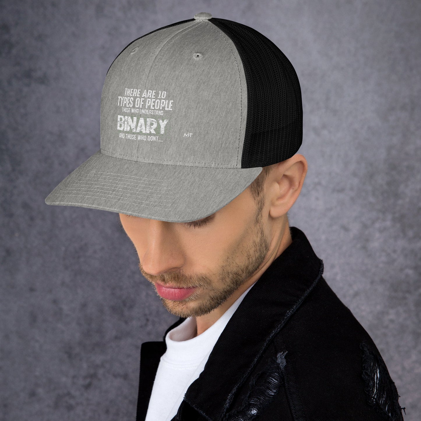 There are 10 types of people - Trucker Cap by DarkByteGear