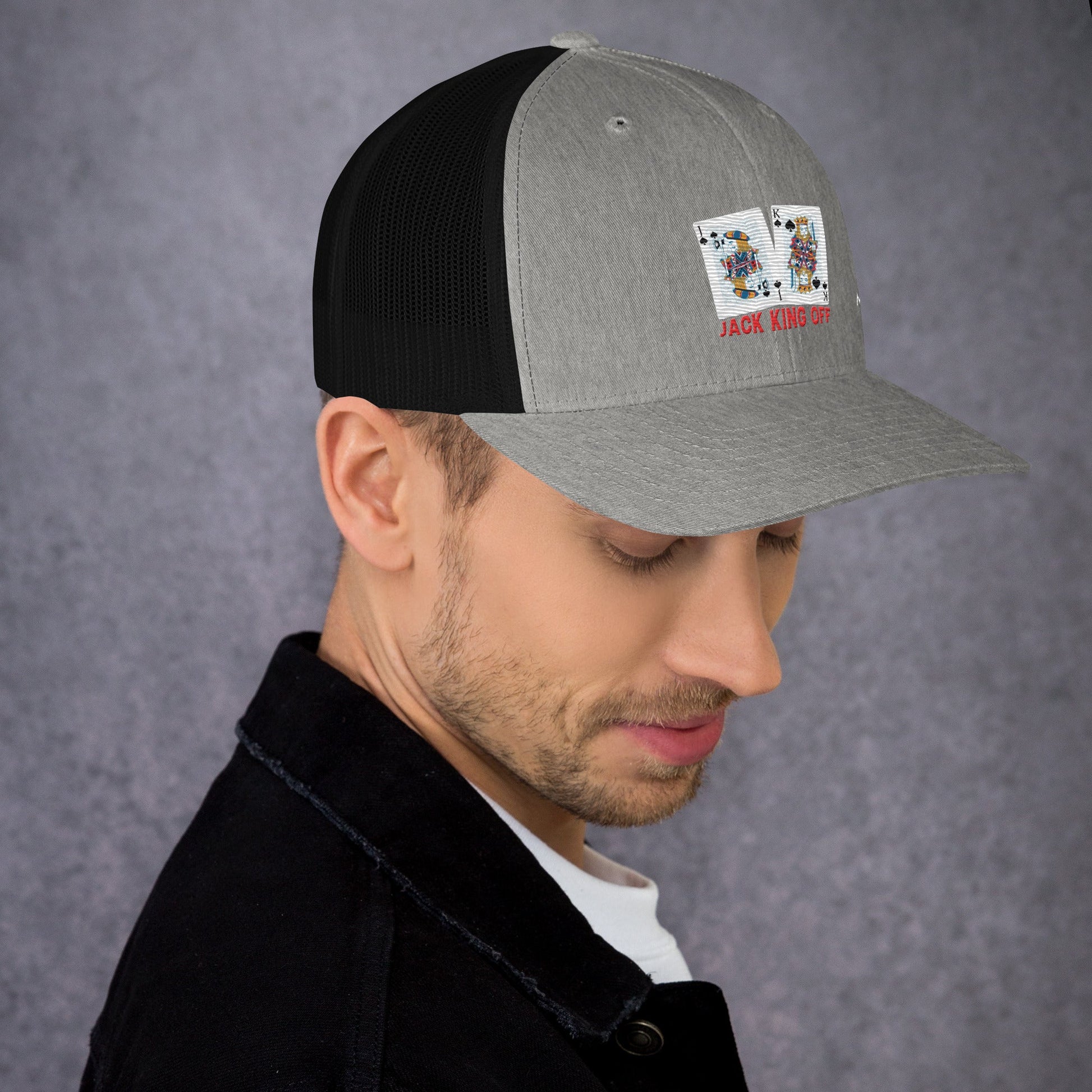 Jack King Off - Trucker Cap by DarkByteGear