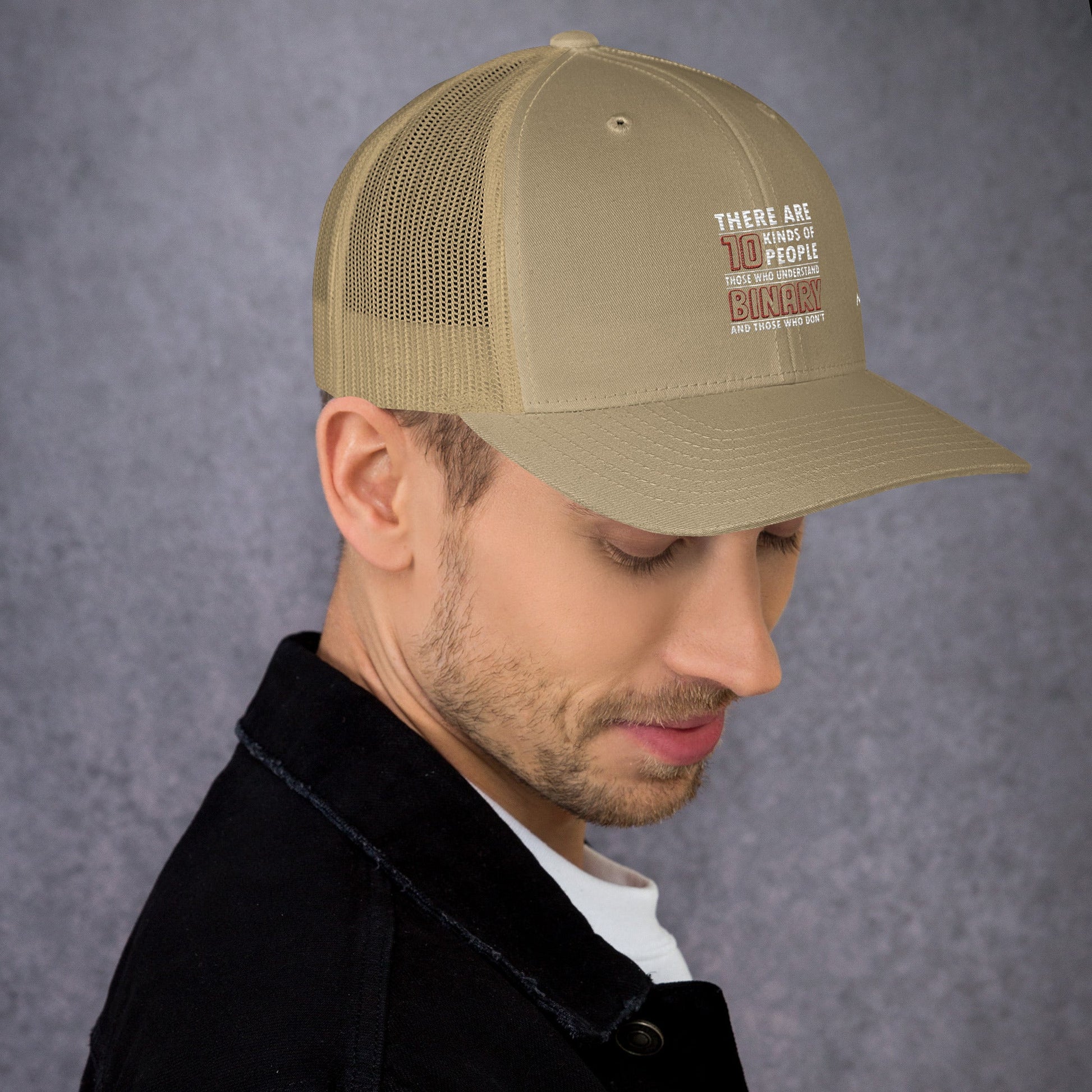 There are 10 kinds of People - Trucker Cap by DarkByteGear