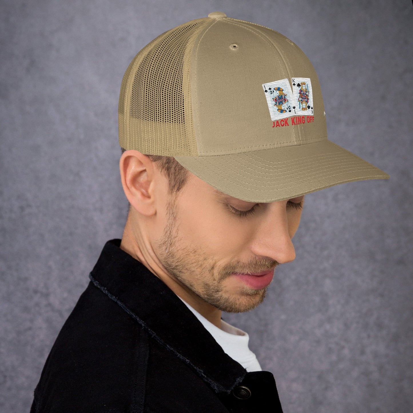Jack King Off - Trucker Cap by DarkByteGear