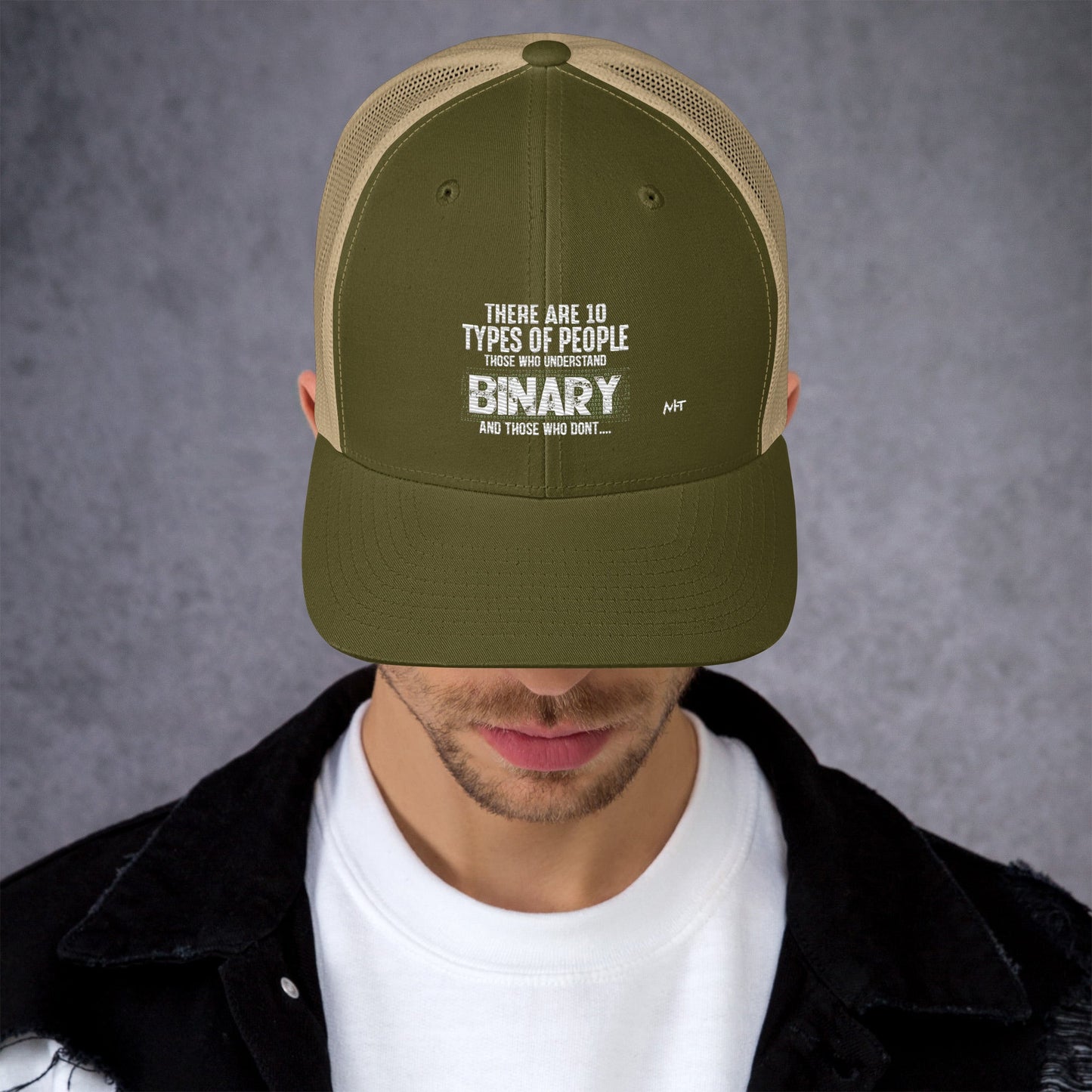 There are 10 types of people - Trucker Cap by DarkByteGear
