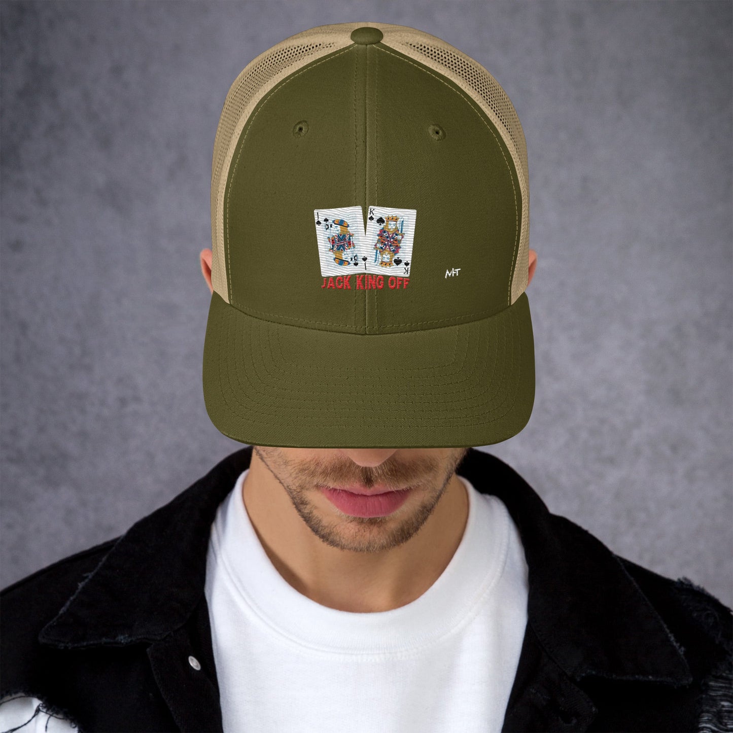 Jack King Off - Trucker Cap by DarkByteGear