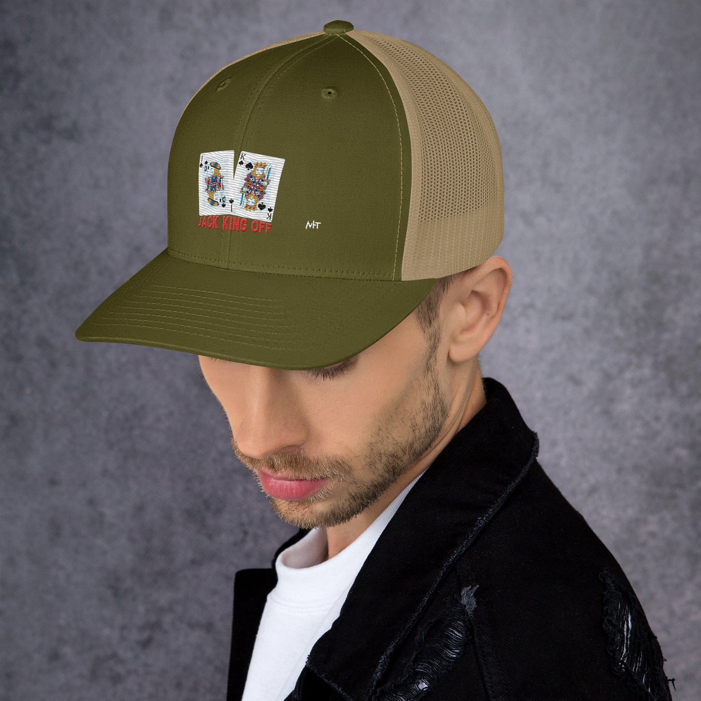 Jack King Off - Trucker Cap by DarkByteGear