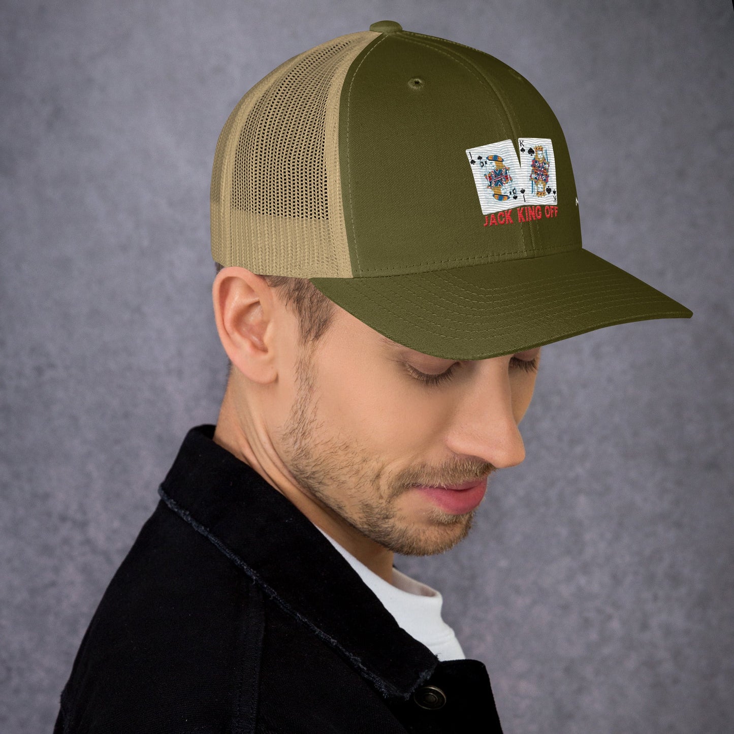 Jack King Off - Trucker Cap by DarkByteGear