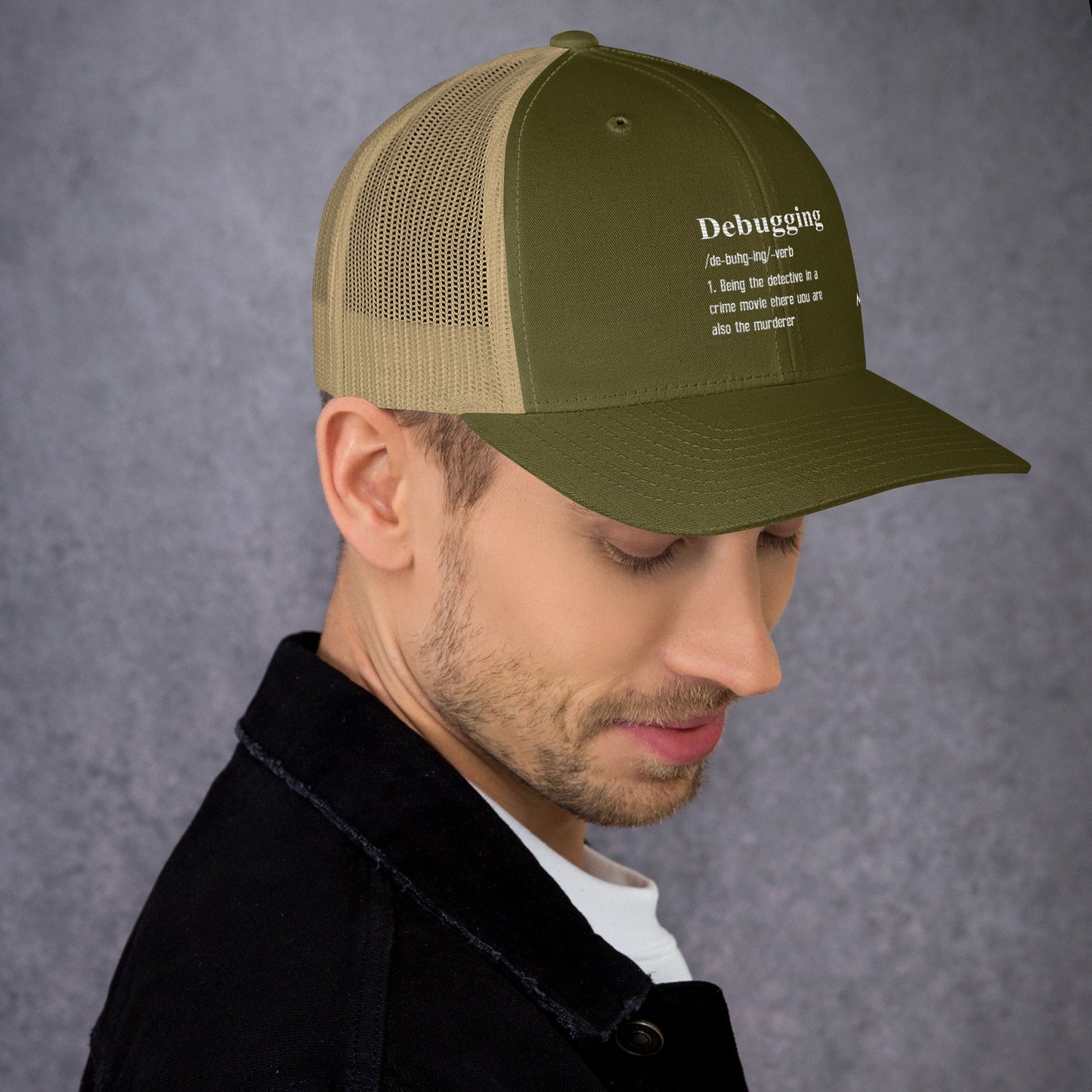 Debugging Definition V1 - Trucker Cap by DarkByteGear