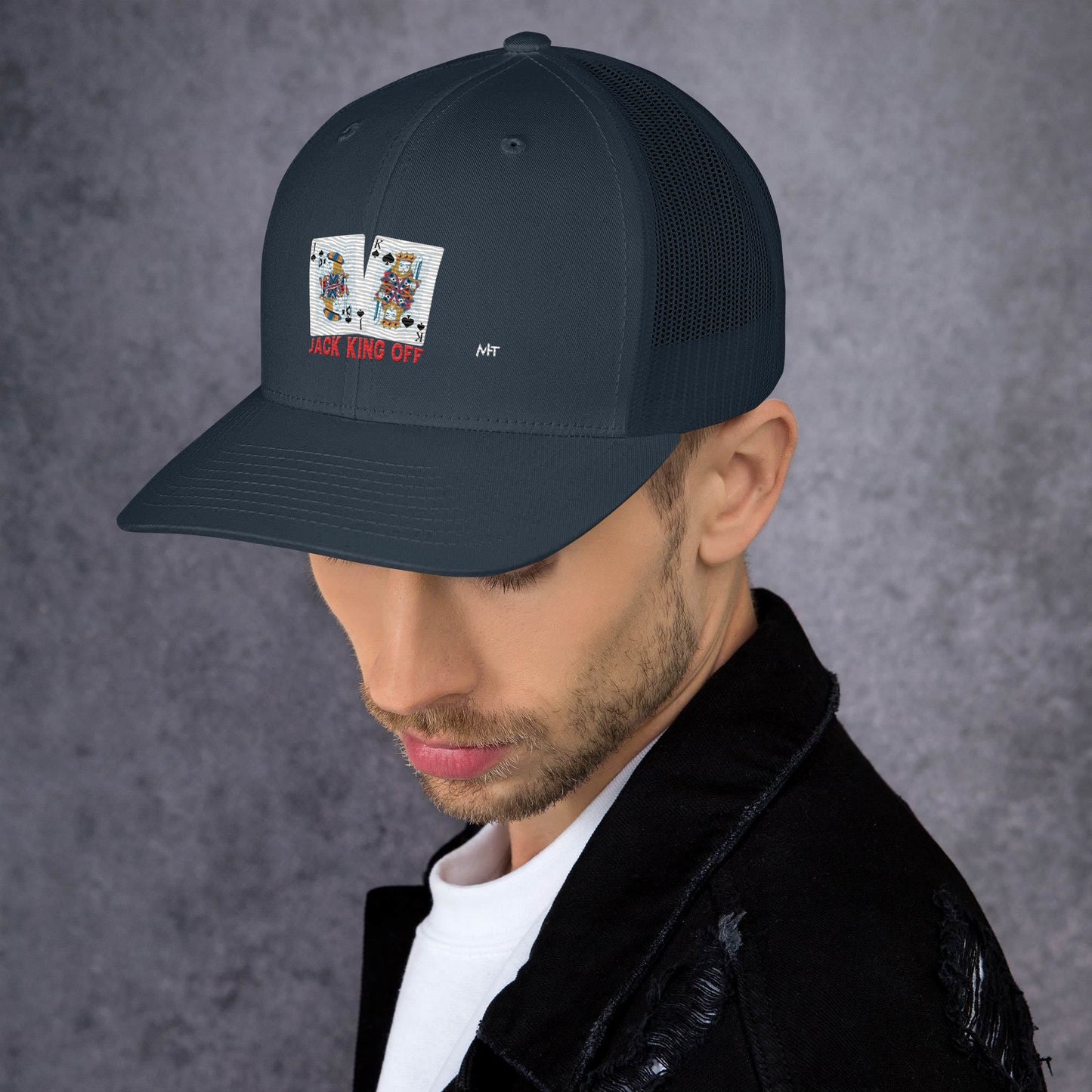 Jack King Off - Trucker Cap by DarkByteGear
