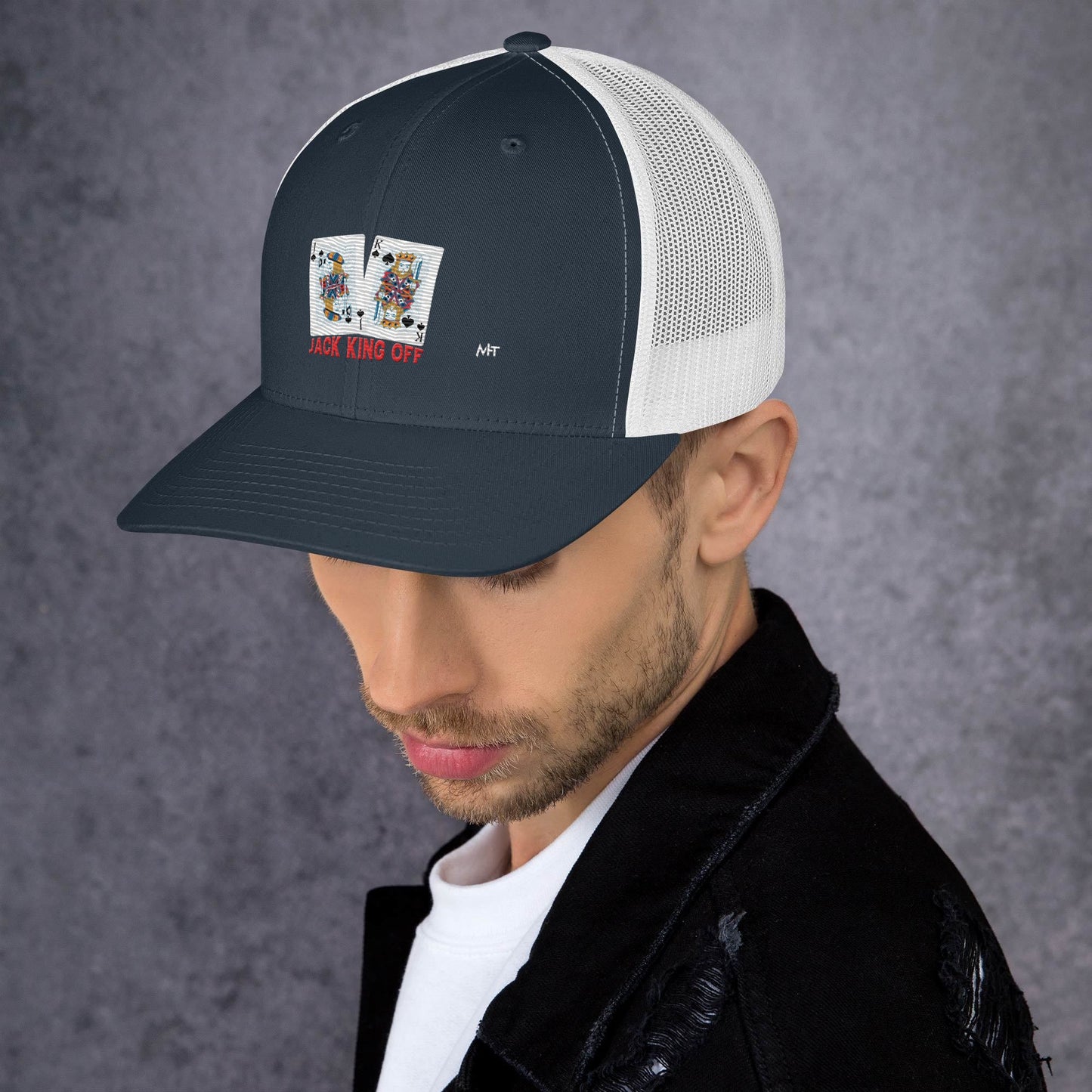 Jack King Off - Trucker Cap by DarkByteGear