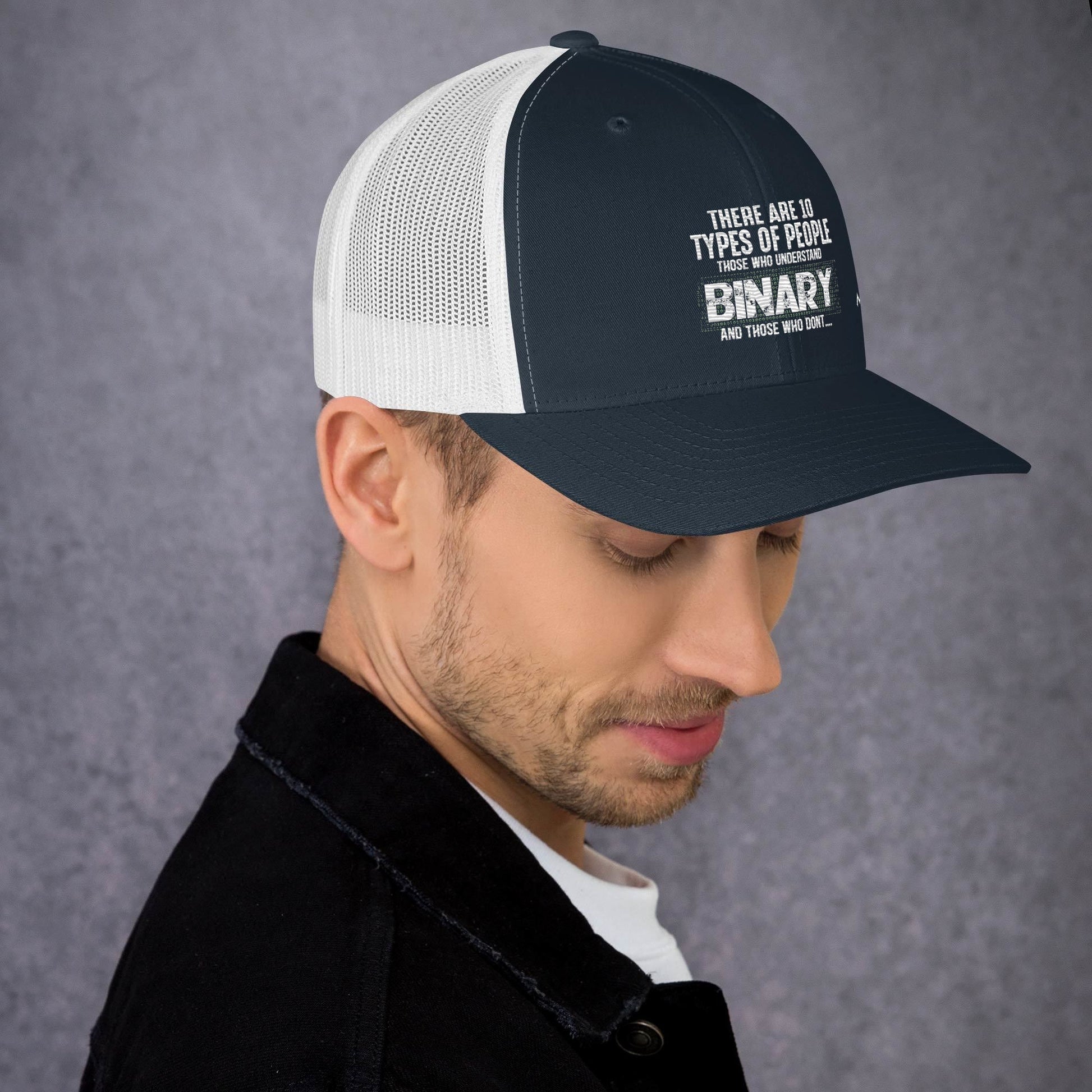 There are 10 types of people - Trucker Cap by DarkByteGear
