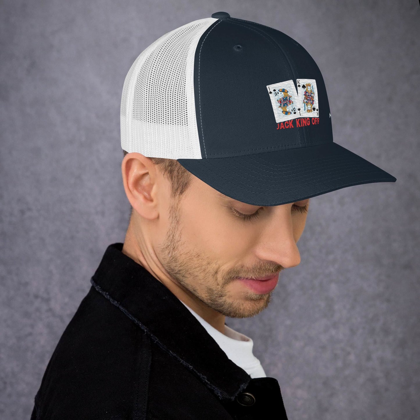 Jack King Off - Trucker Cap by DarkByteGear