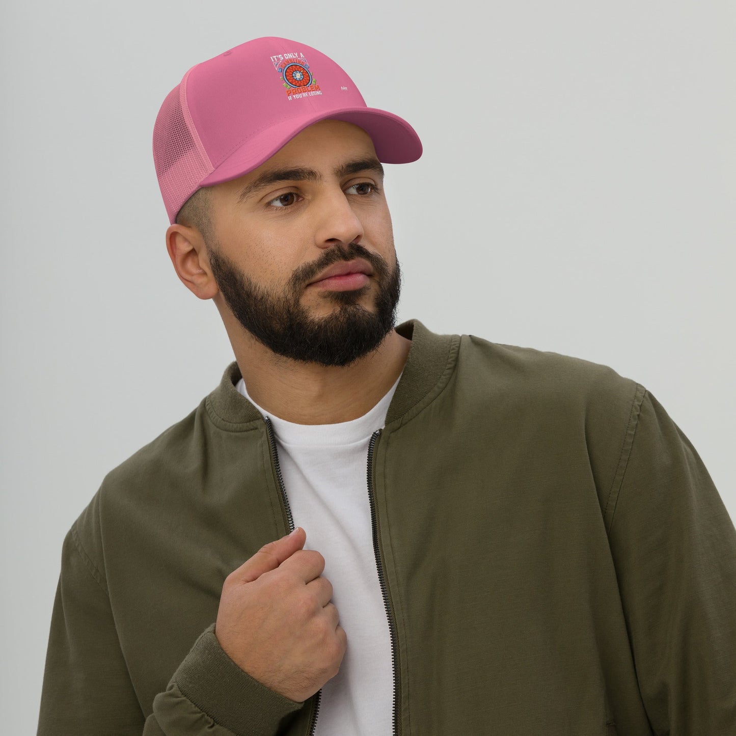 It's only a Gambling Problem, if I am losing V1 - Trucker Cap by DarkByteGear