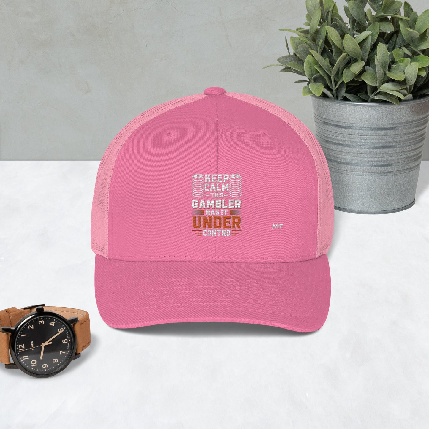 Keep Calm: This Gambler Has it under Control - Trucker Cap by DarkByteGear
